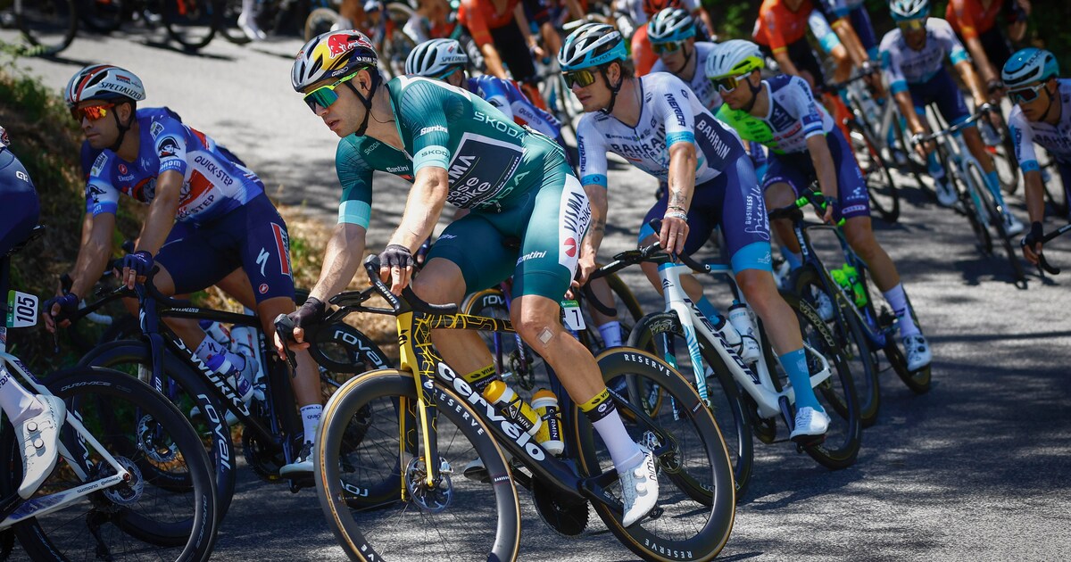 Wout Van Aert Nieuwe Leider In Vuelta Eindigt Tweede In Massasprint Na