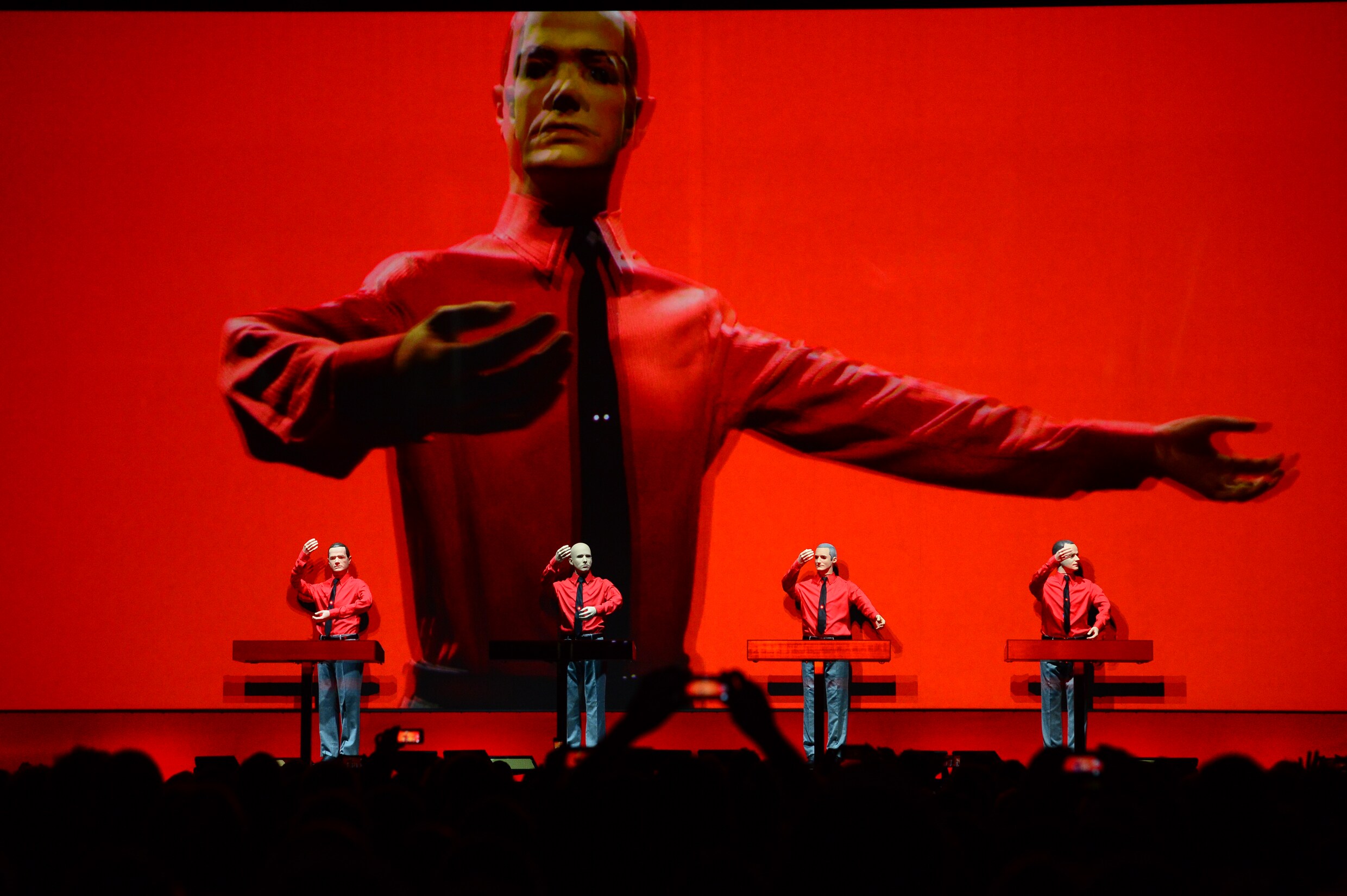 Het eerste concert van Kraftwerk stelde niet (echt) teleur