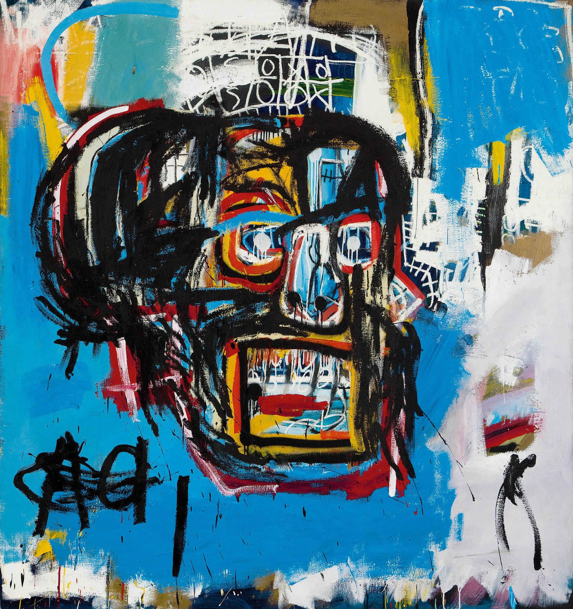 Schilderij van Basquiat brengt recordbedrag van 99,5 miljoen euro op