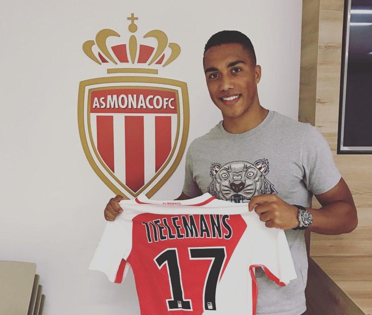 Officieel: Youri Tielemans tekent contract tot 2022 bij Franse kampioen Monaco