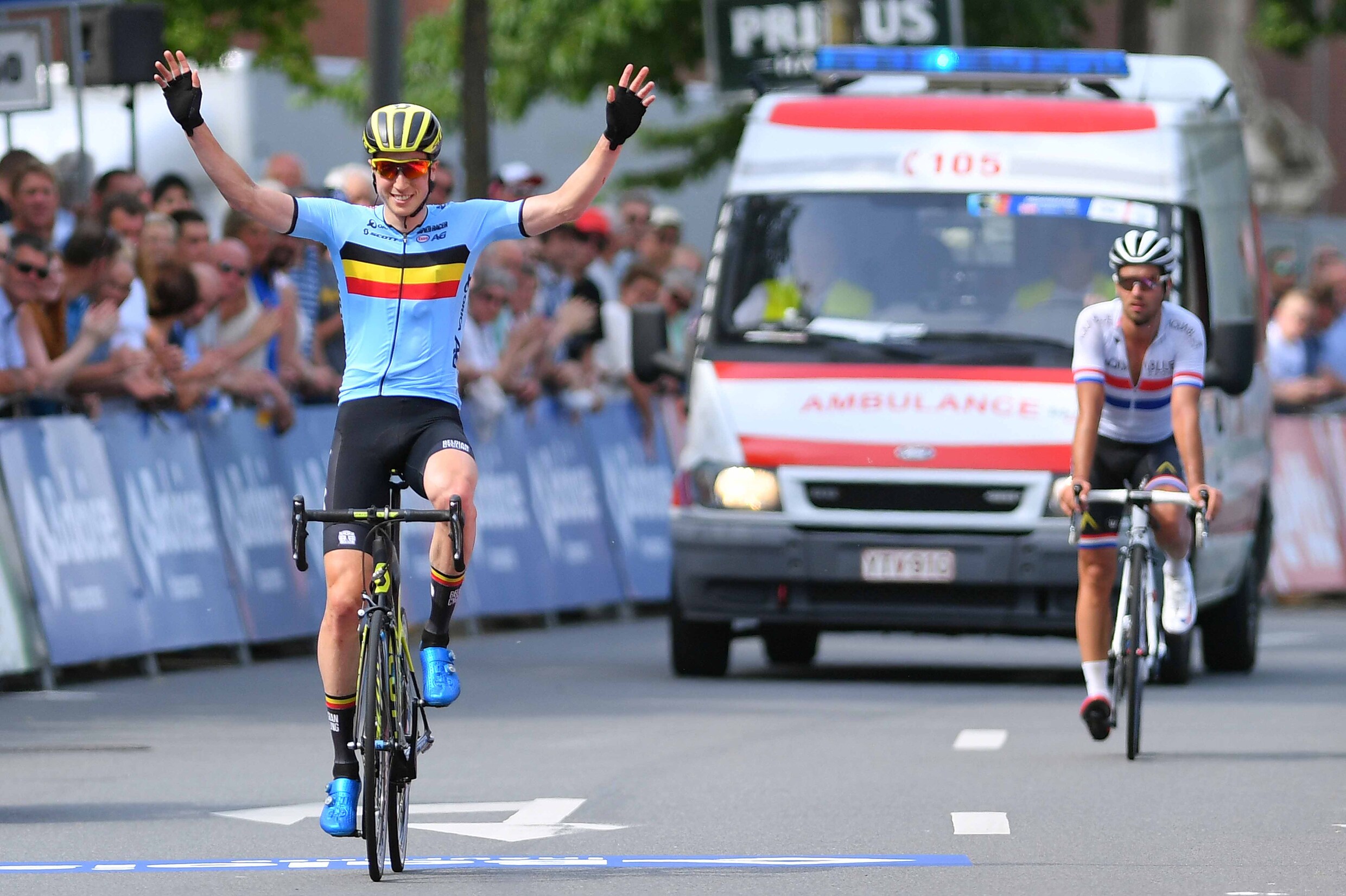 Jens Debusschere wint slotrit Baloise Belgium Tour, Keukeleire eindlaureaat