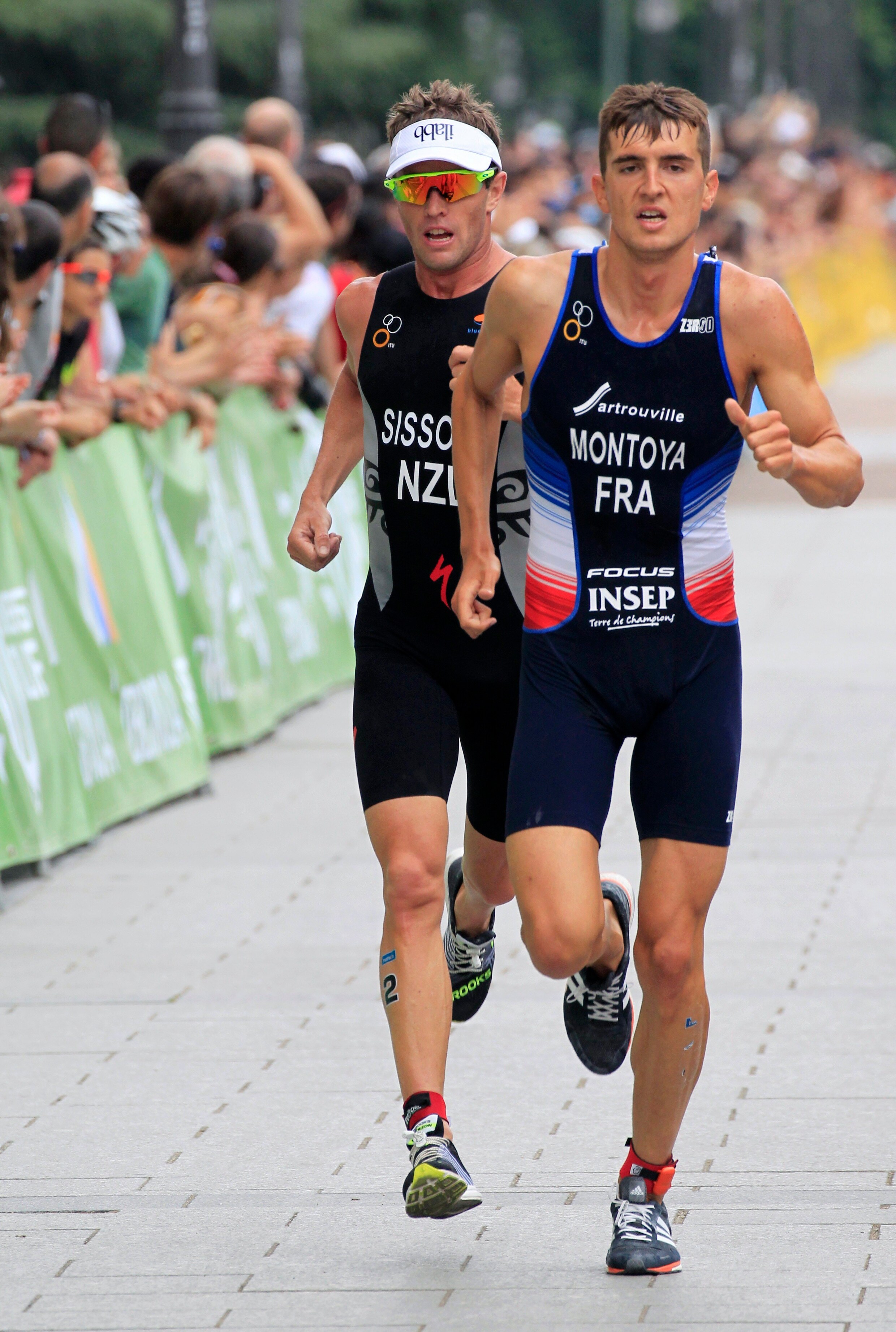Nieuw-Zeelander Sissons wint WB triatlon in Madrid, Christophe De Keyser 35e