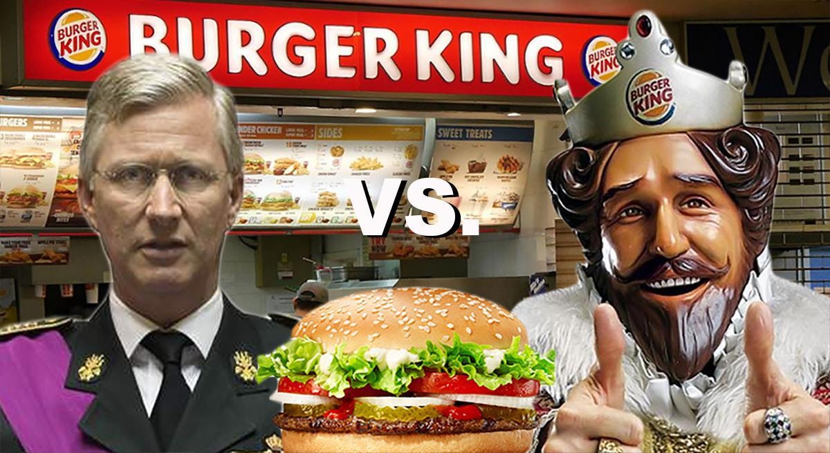 Burger King en Paleis in contact over controversiële reclamecampagne