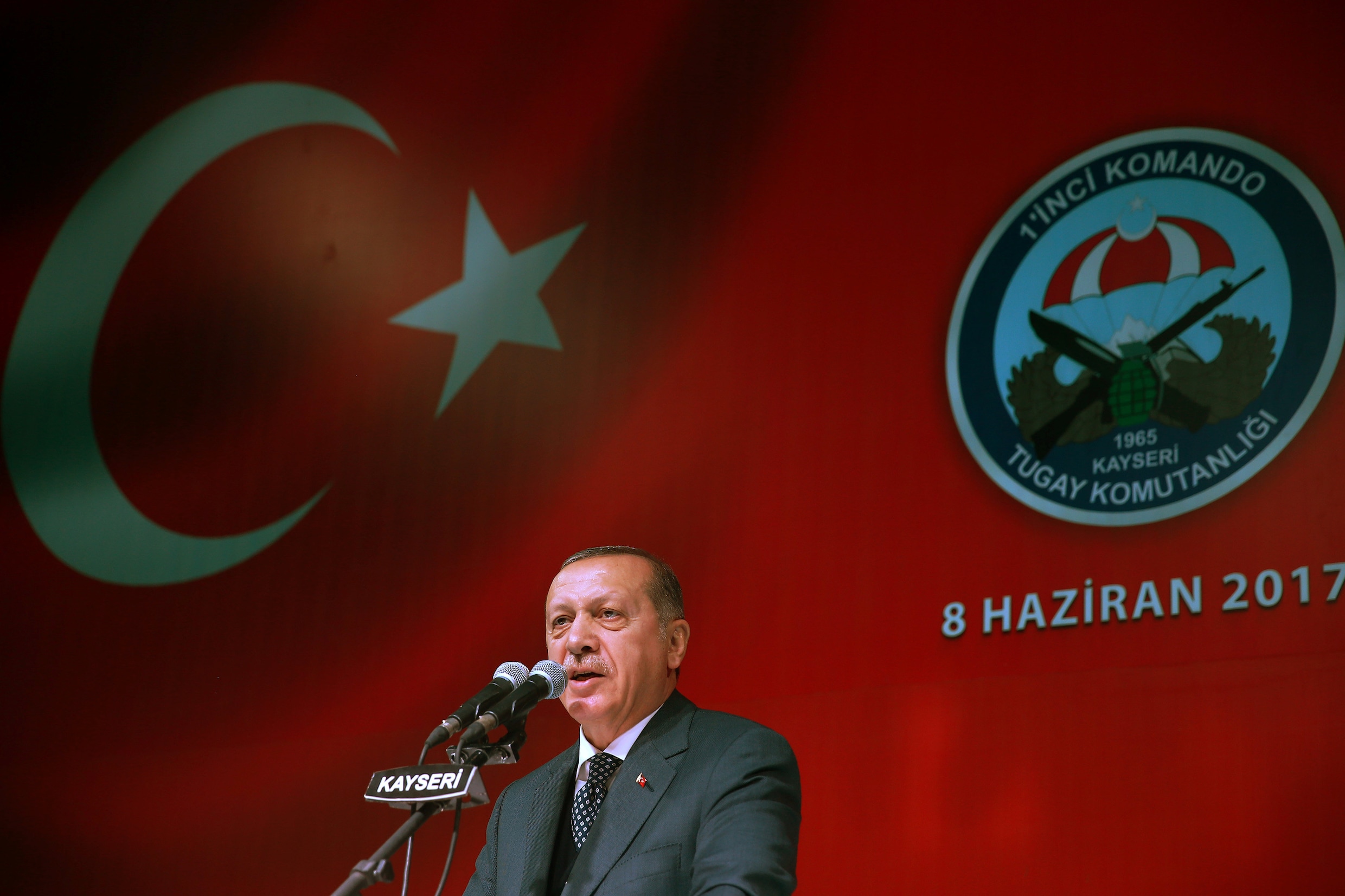 Erdogan: "Turkije blijft Qatar ondersteunen"