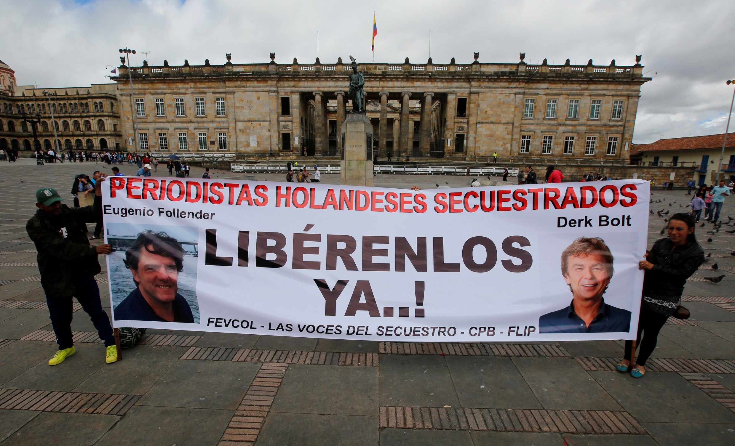 "Nederlandse journalisten ontvoerd in Colombia zijn vrijgelaten"