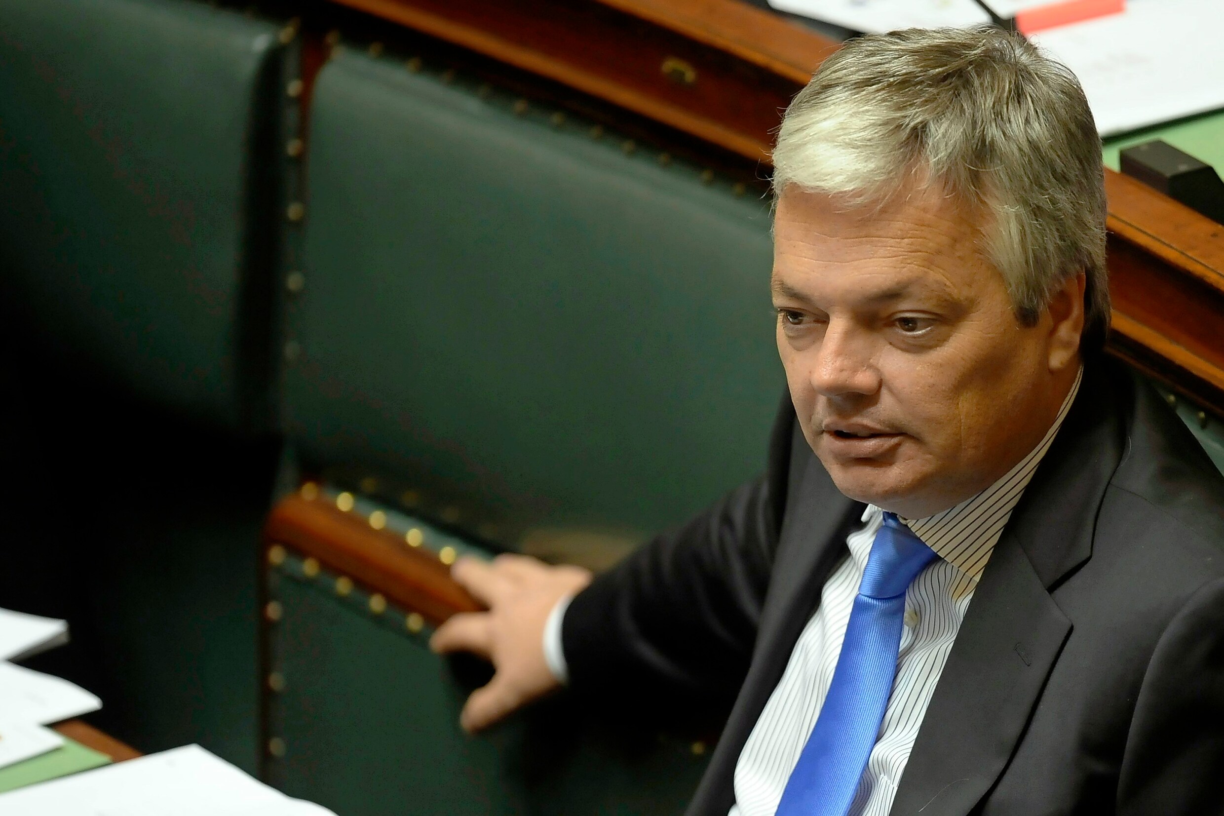 Reynders bepleit methode met vier grootste partijen | De Morgen