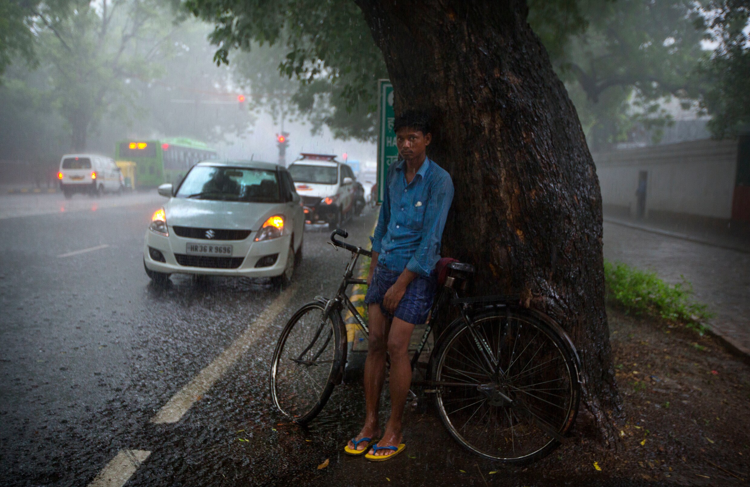 Moessonregens in India eisen 76 mensenlevens