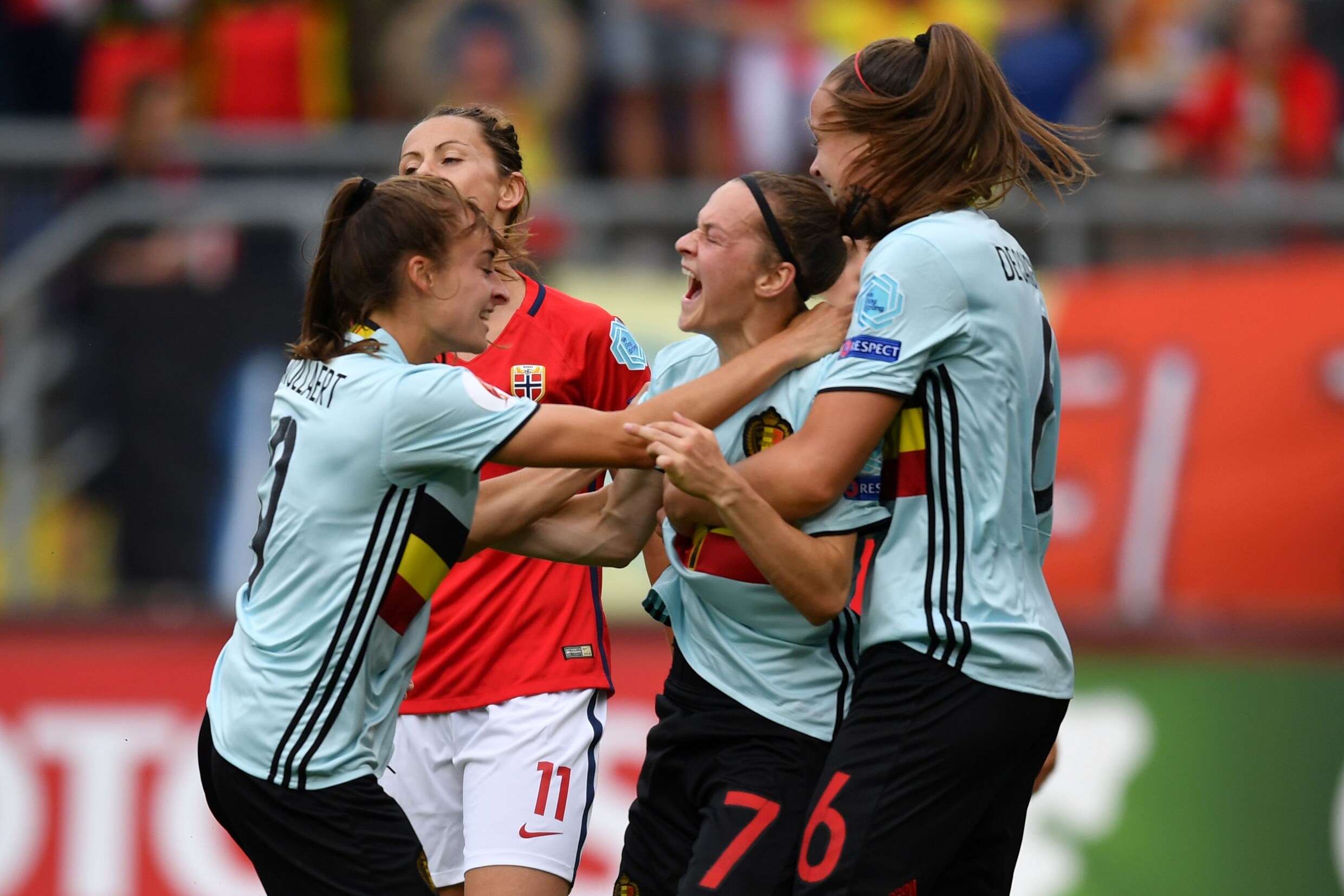 Red Flames stunten tegen Noorwegen en mogen dromen van kwartfinales