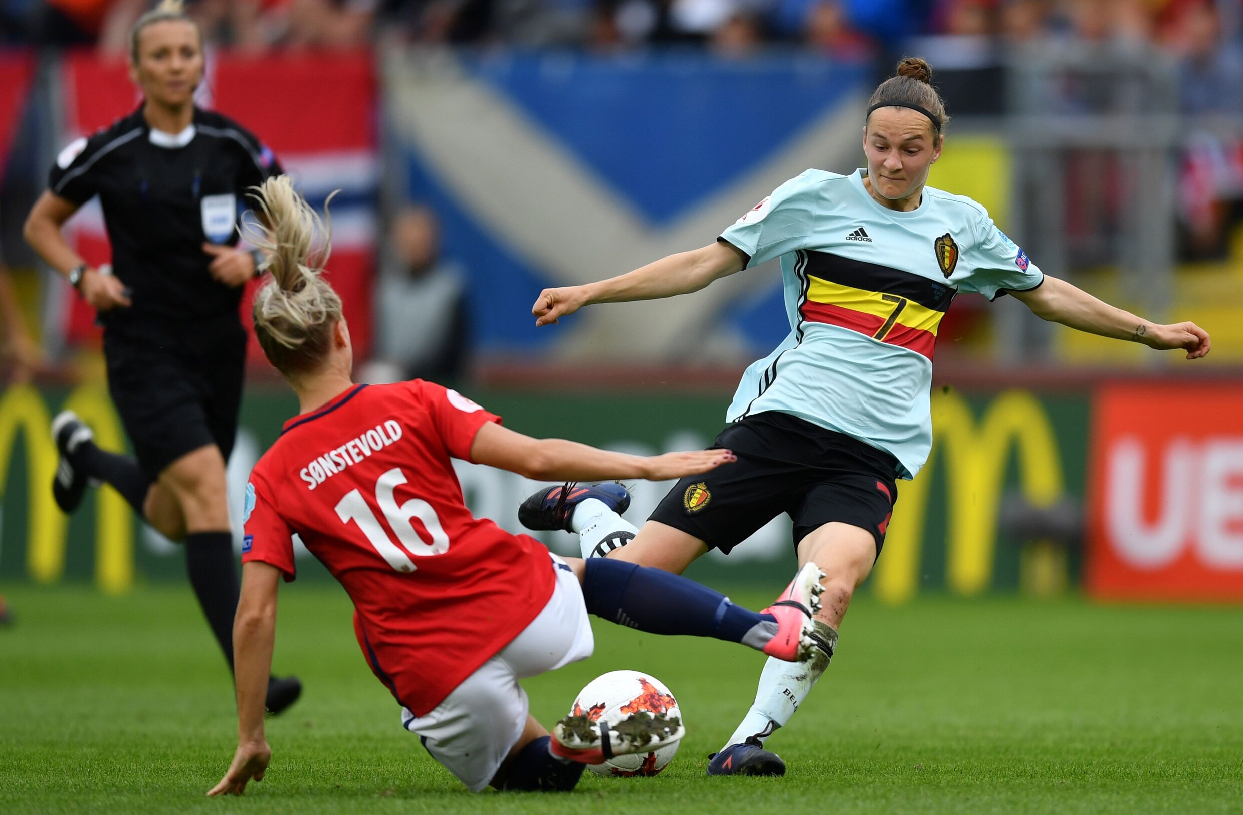 Eerste Belgisch EK-doelpunt ooit voor Van Gorp: "Dit geeft een supergevoel"