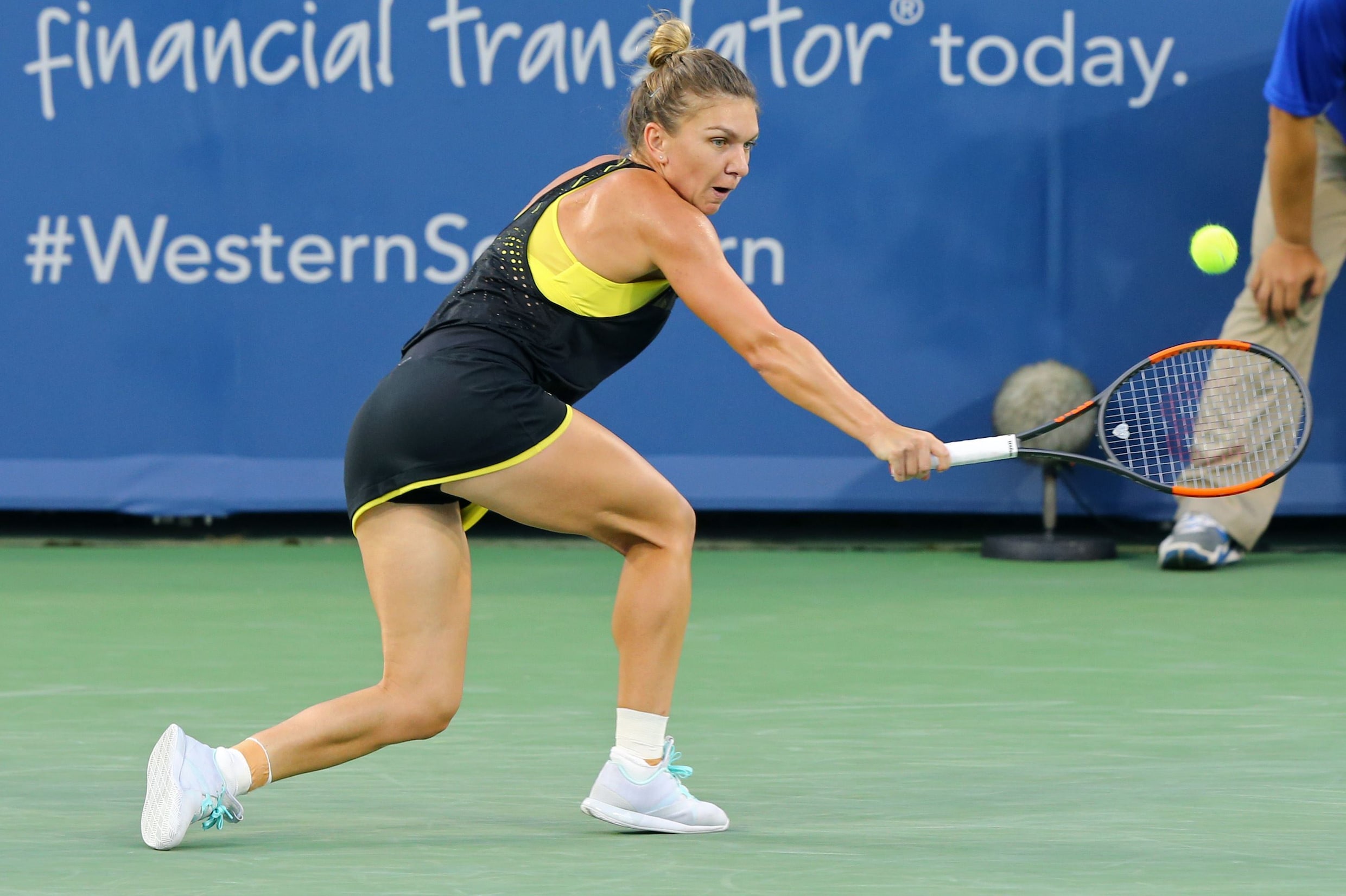 Simona Halep vervoegt Muguruza in finale ATP Cincinnati