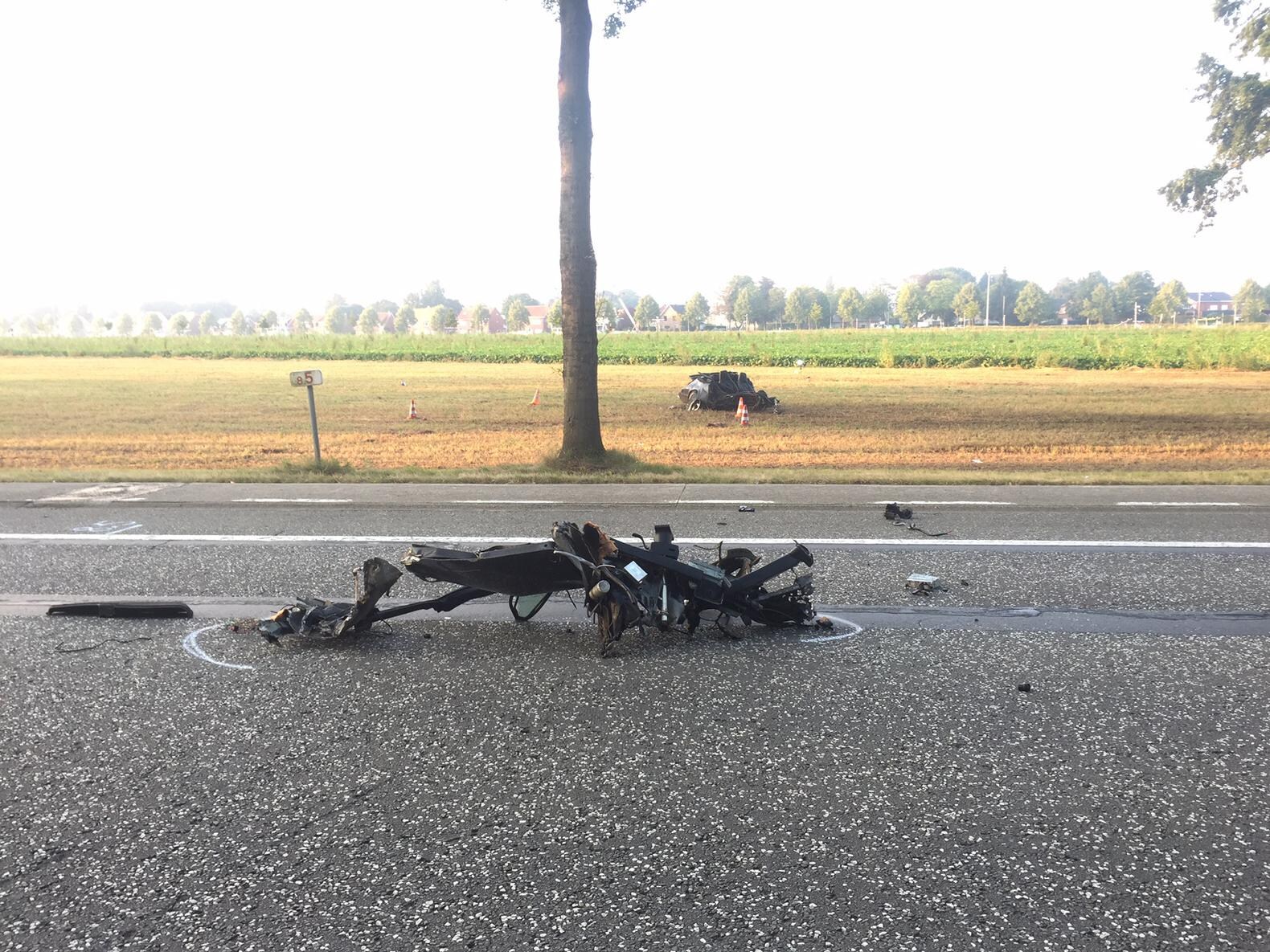 Twee mannen komen om bij zwaar ongeval met een Porsche in Wijnegem