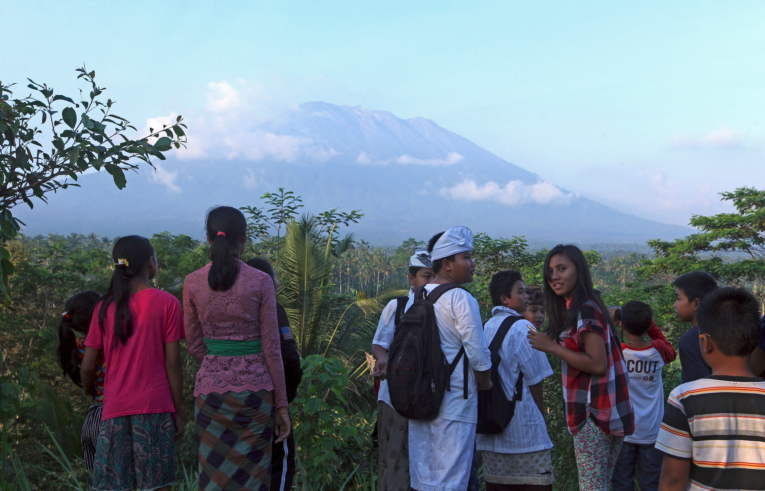 Duizenden inwoners en toeristen rond vulkaan Bali geëvacueerd