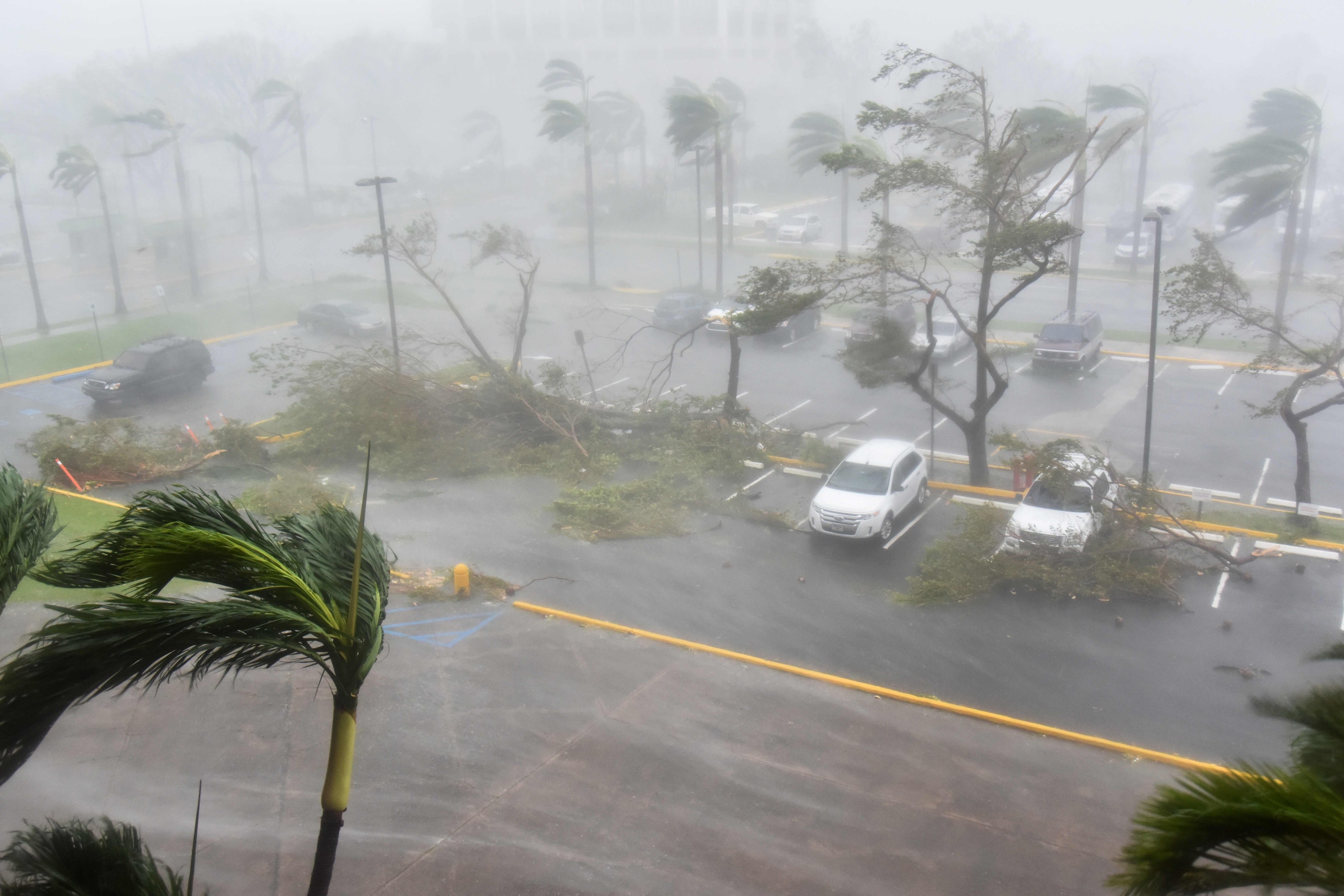 Orkaan Maria raast over Puerto Rico: "Dit is een nooit geziene storm"