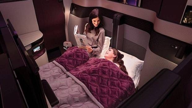 Qatar Airways pakt uit met tweepersoonsbedden in business class