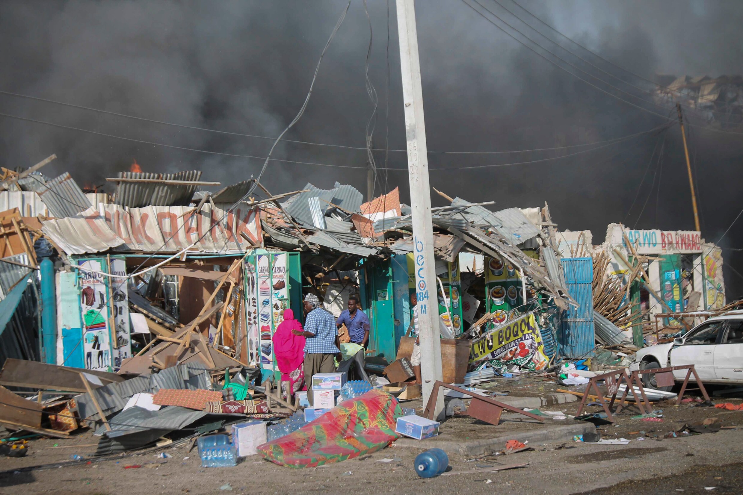 Zeker 50 doden bij bomaanslag in Mogadishu