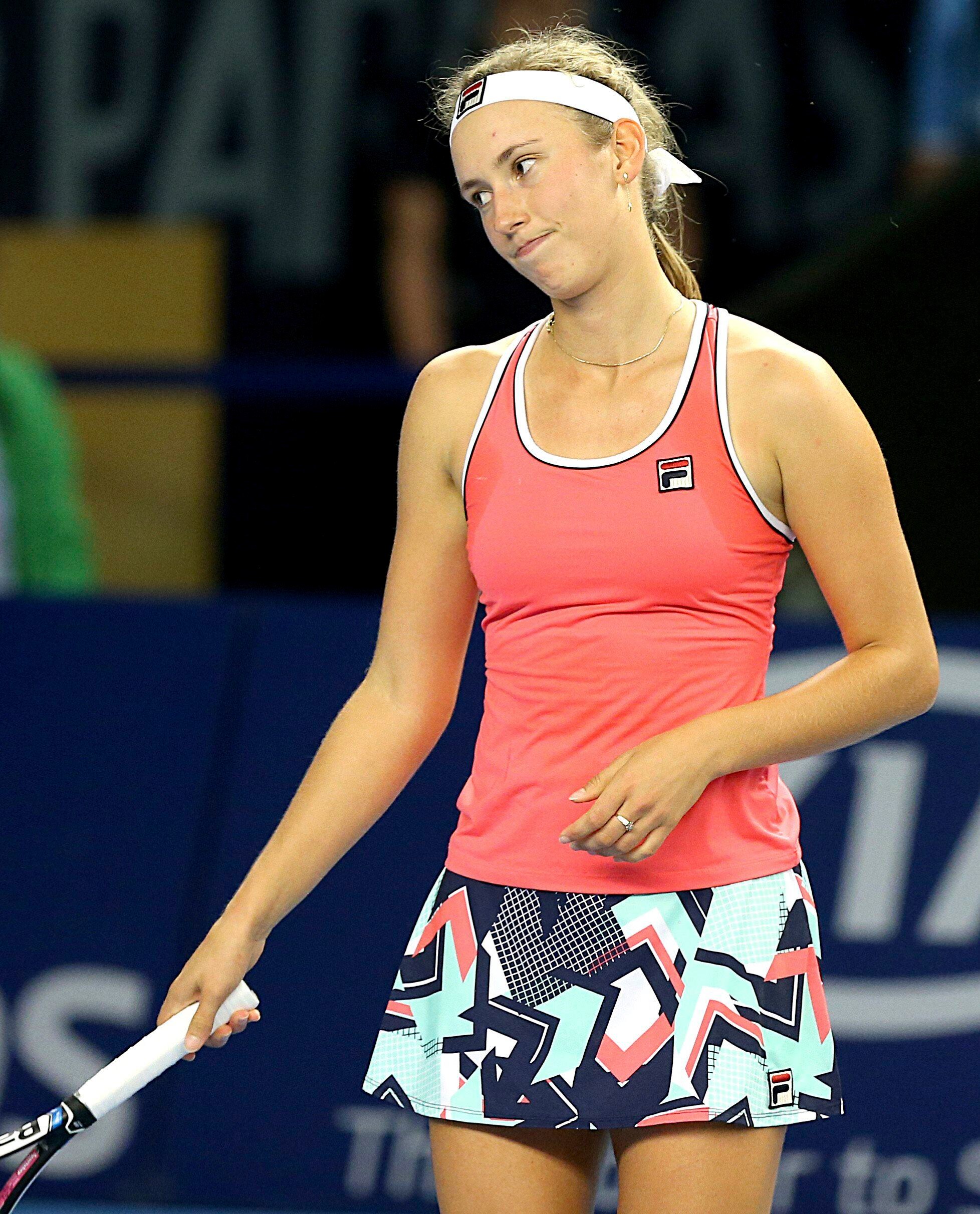 Geen derde WTA-finale voor Elise Mertens in Luxemburg