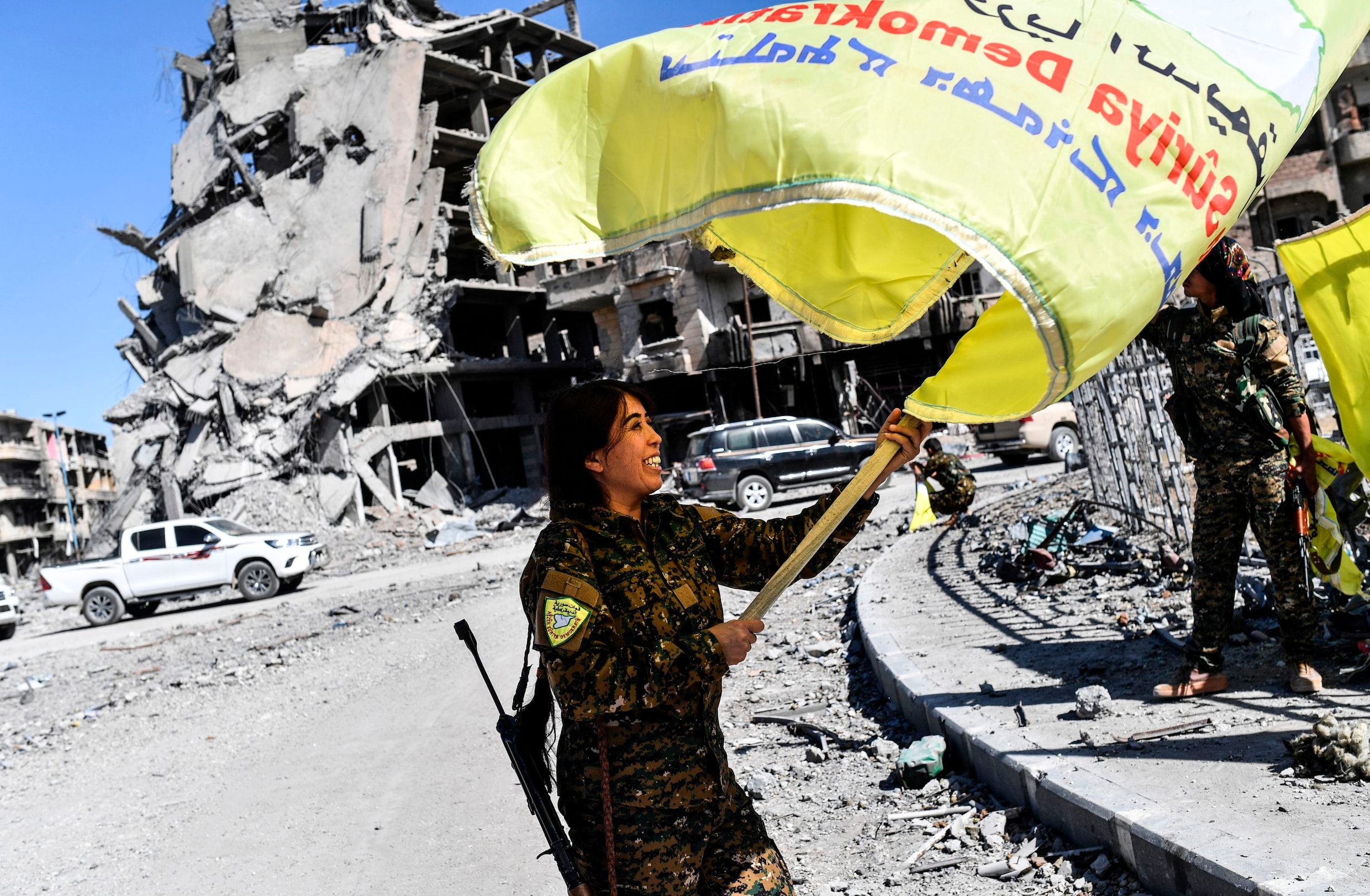 De vrouwelijke commandant die de strijd om Raqqa leidde en IS op de knieën dwong