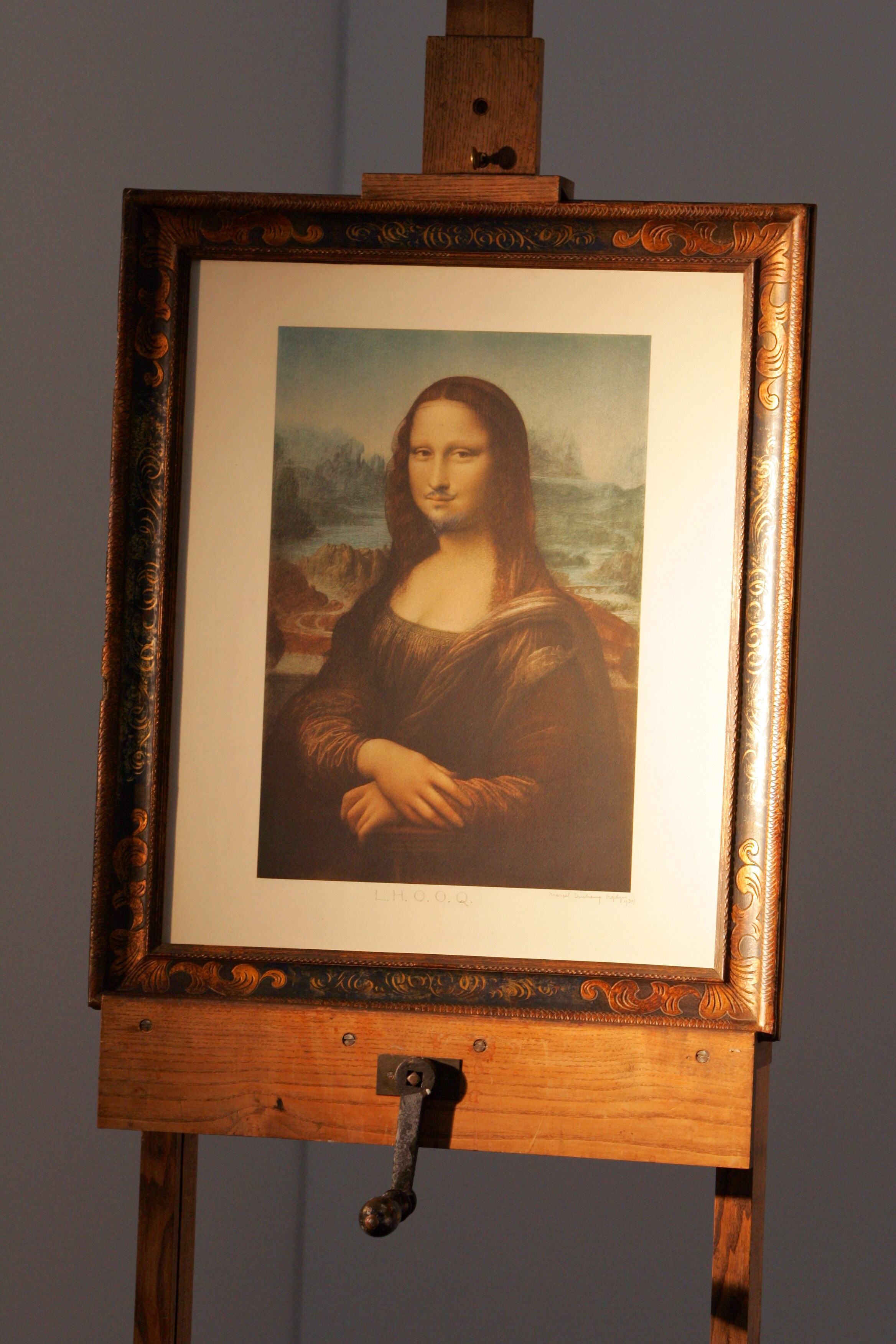 Mona Lisa met snor en sikje geveild voor ruim 630.000 euro
