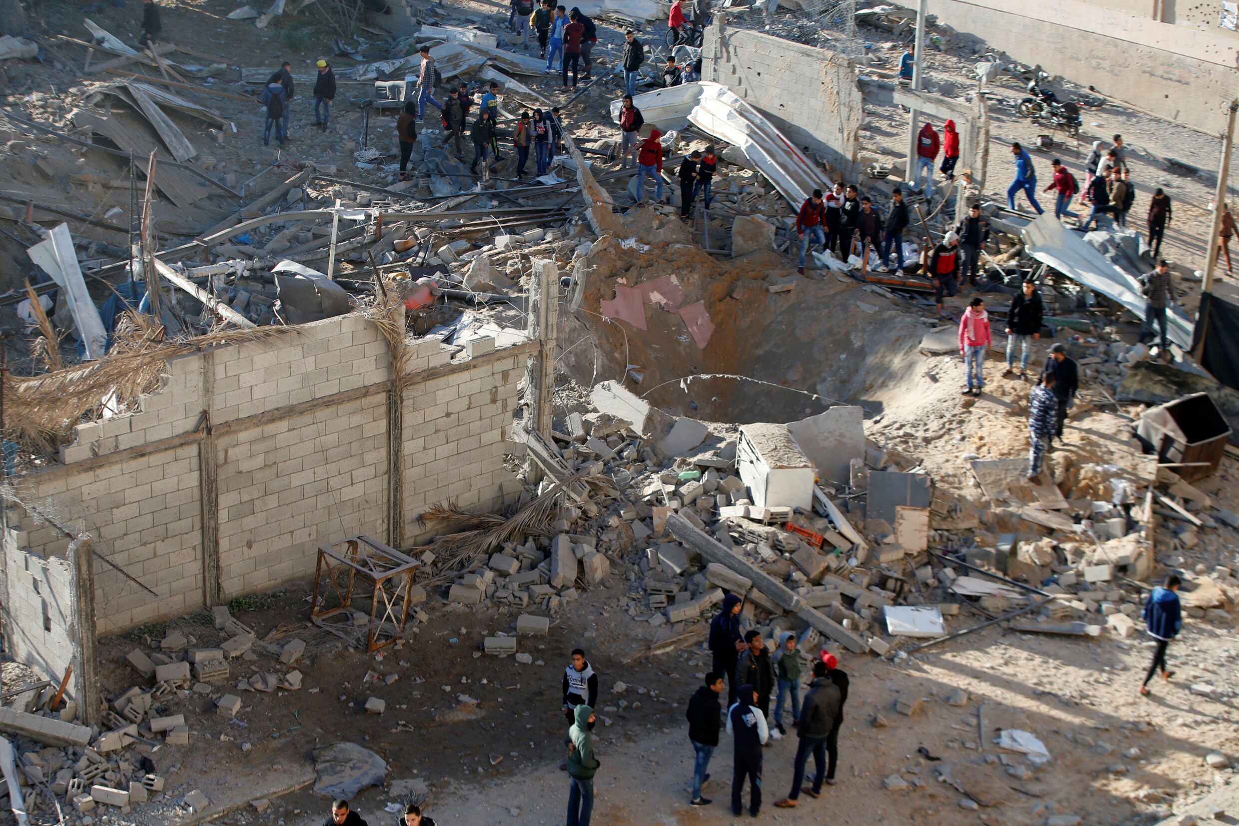 Israël voert luchtaanval uit in Gazastrook