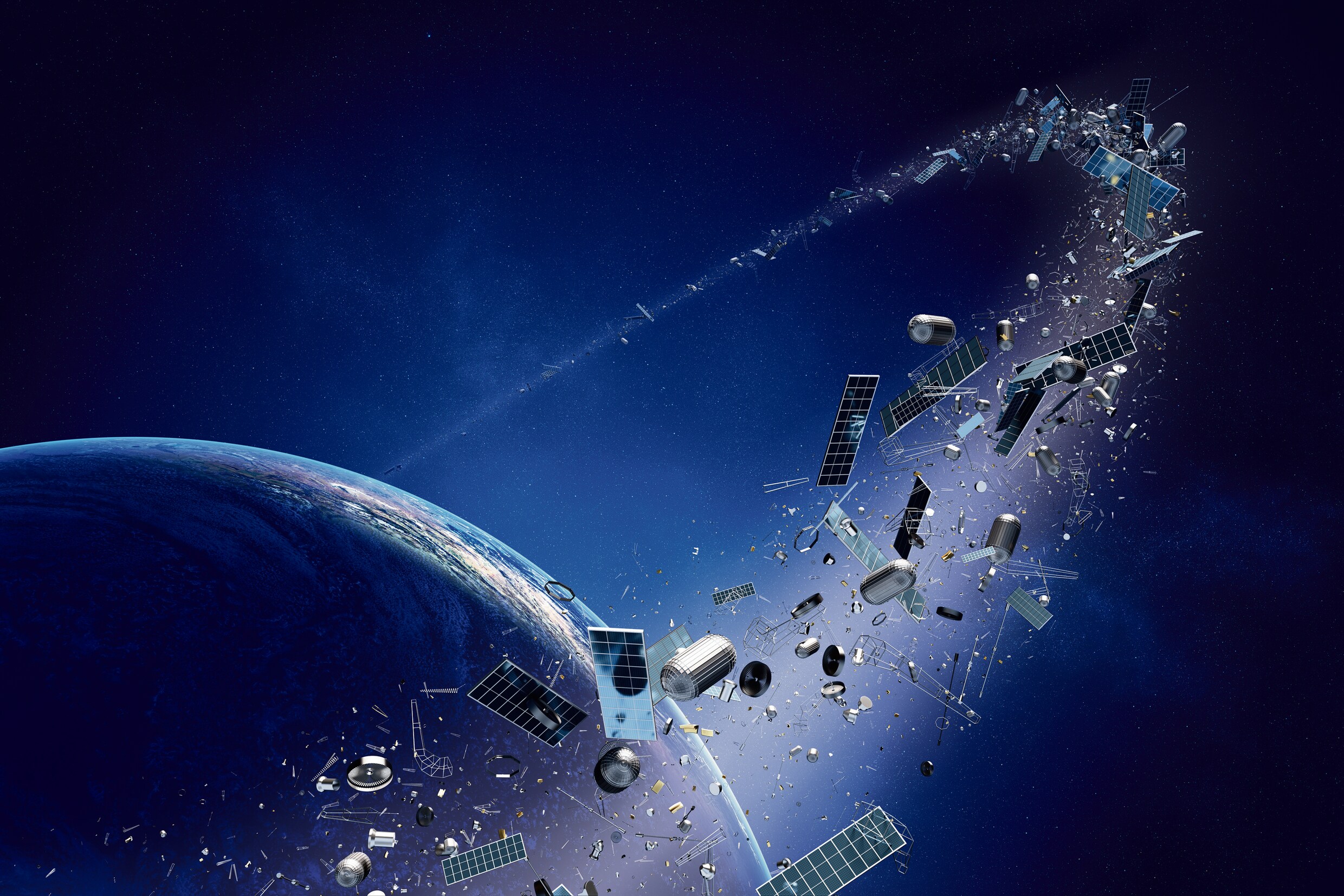 'Vuilniswagen' gaat afval verzamelen in de ruimte