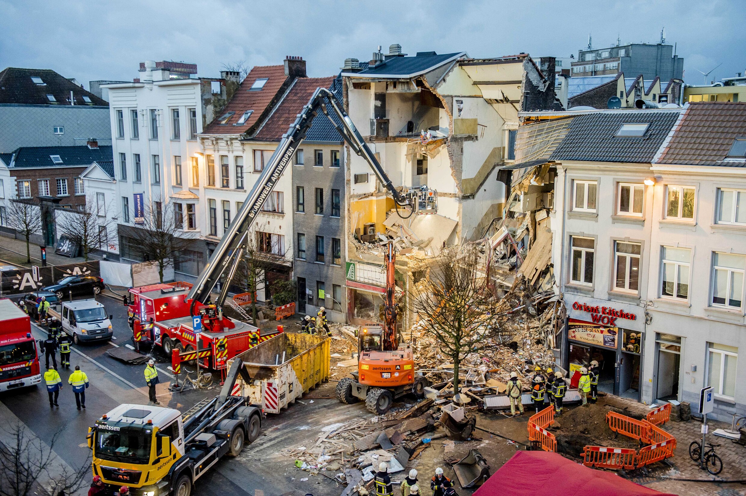 Achttien maanden cel voor huurder ontploft pand Paardenmarkt in Antwerpen