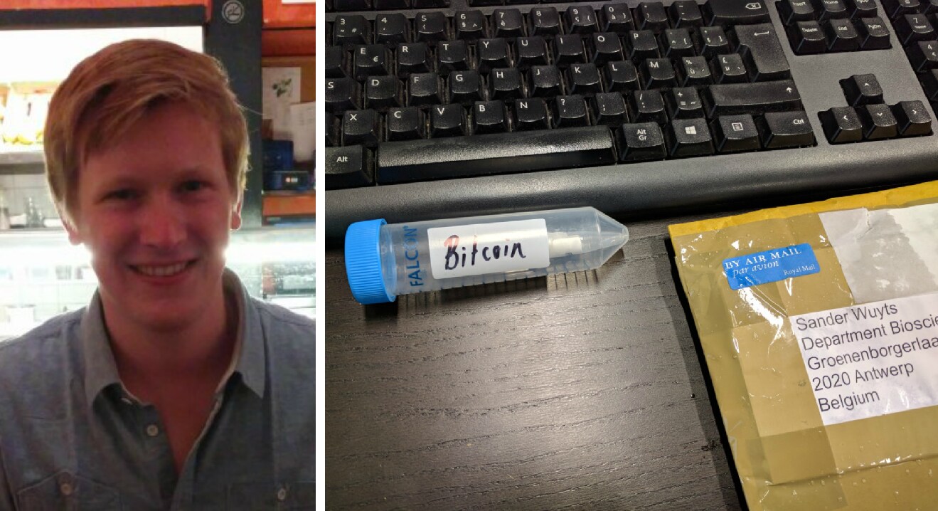 Vlaamse wetenschapper wint bitcoin door kraken DNA