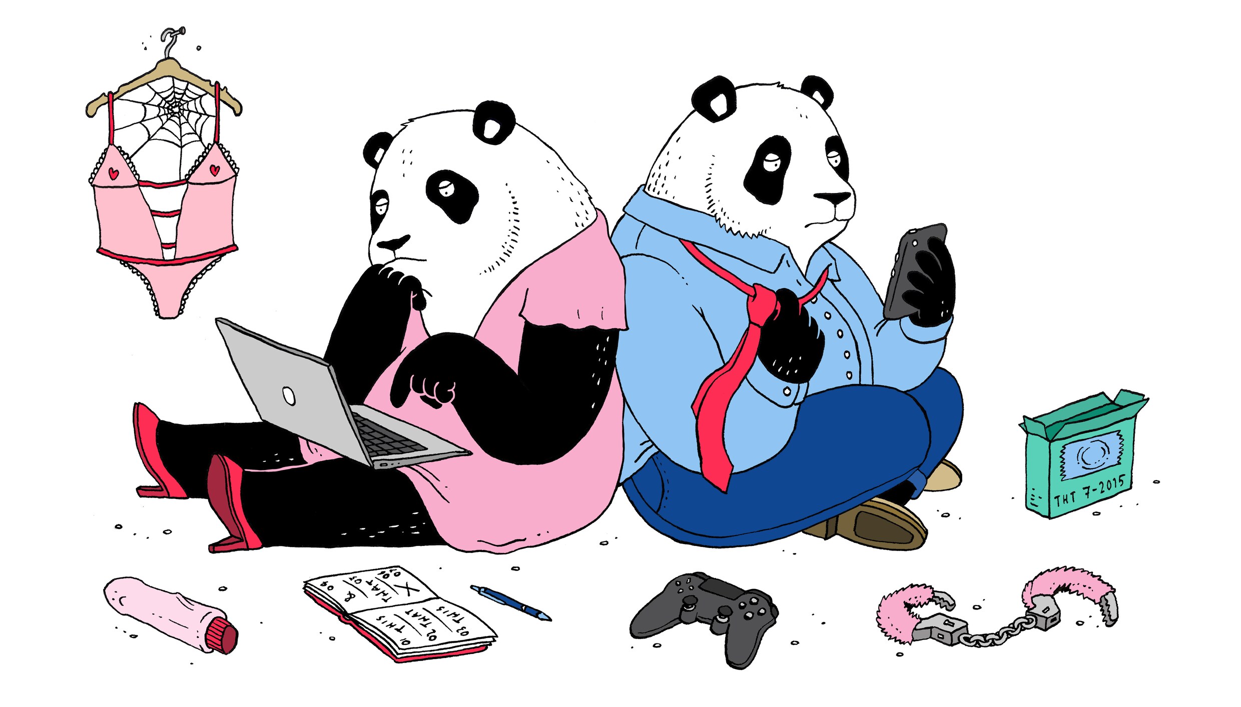 Twee keer per jaar seks: gaan we de panda achterna?