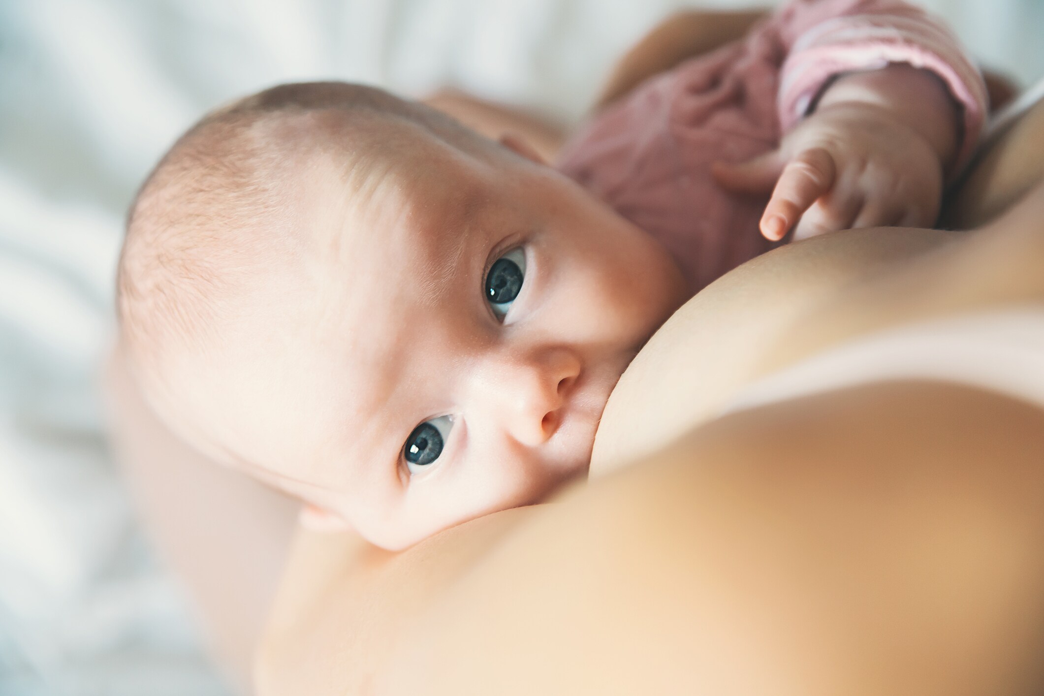 Primeur: transgender vrouw geeft borstvoeding