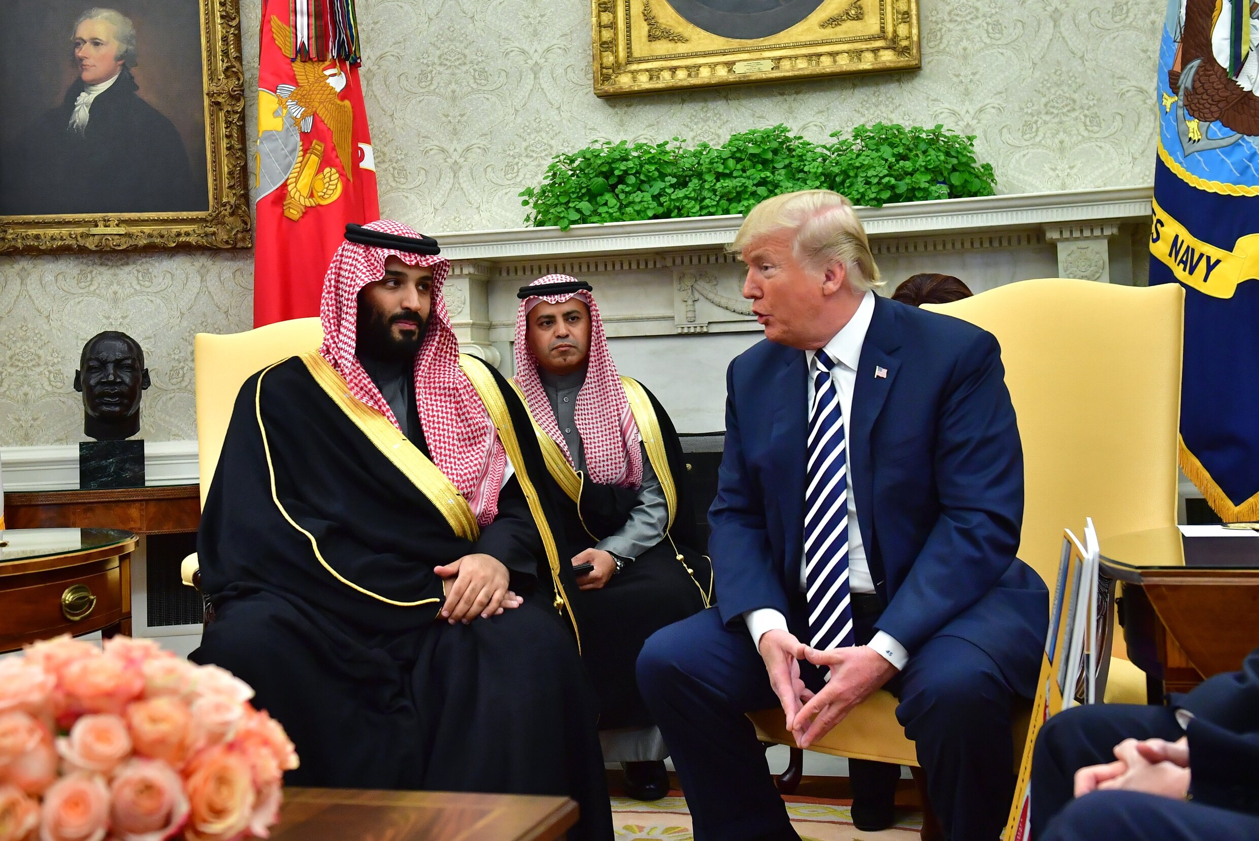 Trump dankt Saudische kroonprins voor "excellente" samenwerking