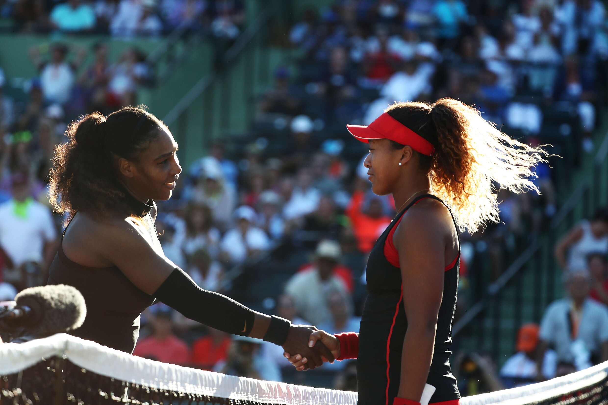 Japanse kegelt Serena Williams al in eerste ronde uit het toernooi - Na Van Uytvanck wint ook Kirsten Flipkens in Miami