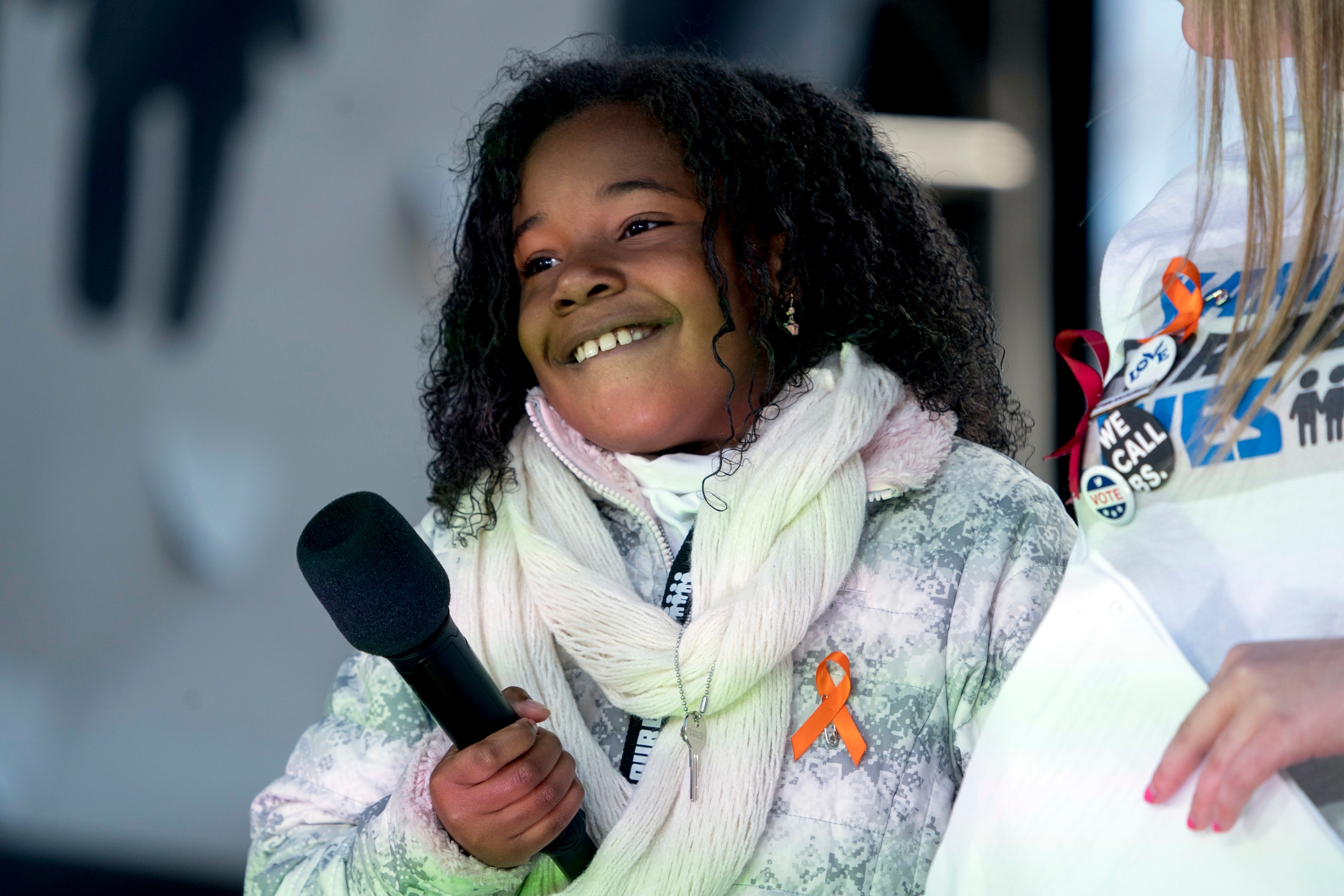 Yolanda Renee King (9), kleindochter Martin Luther King jr.