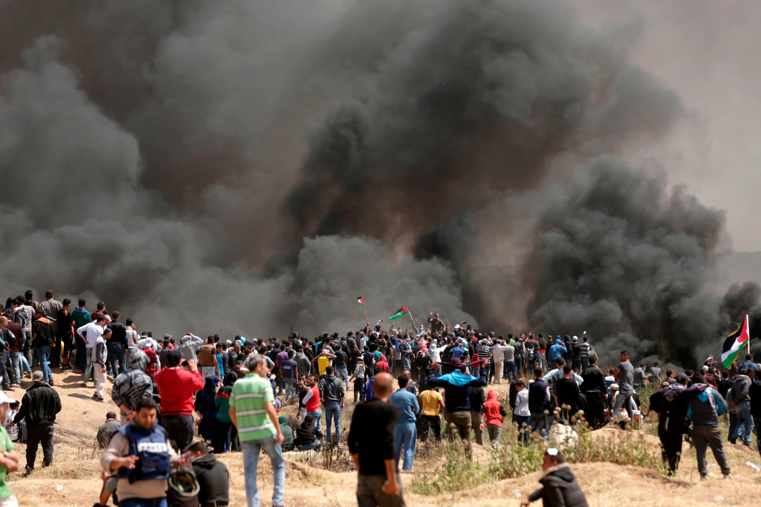 Palestijnen reageren met raketaanvallen op Israëlisch geweld
