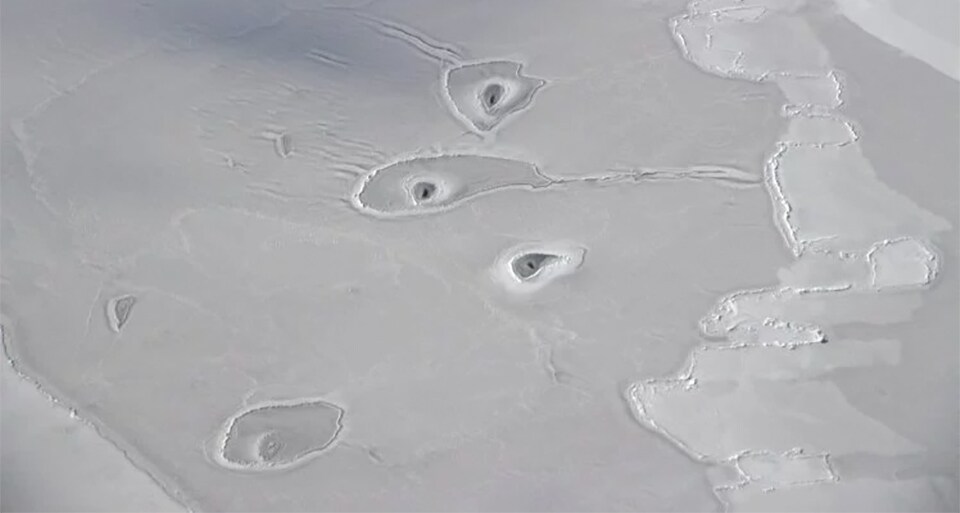 NASA zit met de handen in het haar: waar komen deze mysterieuze cirkels op de Noordpool vandaan?