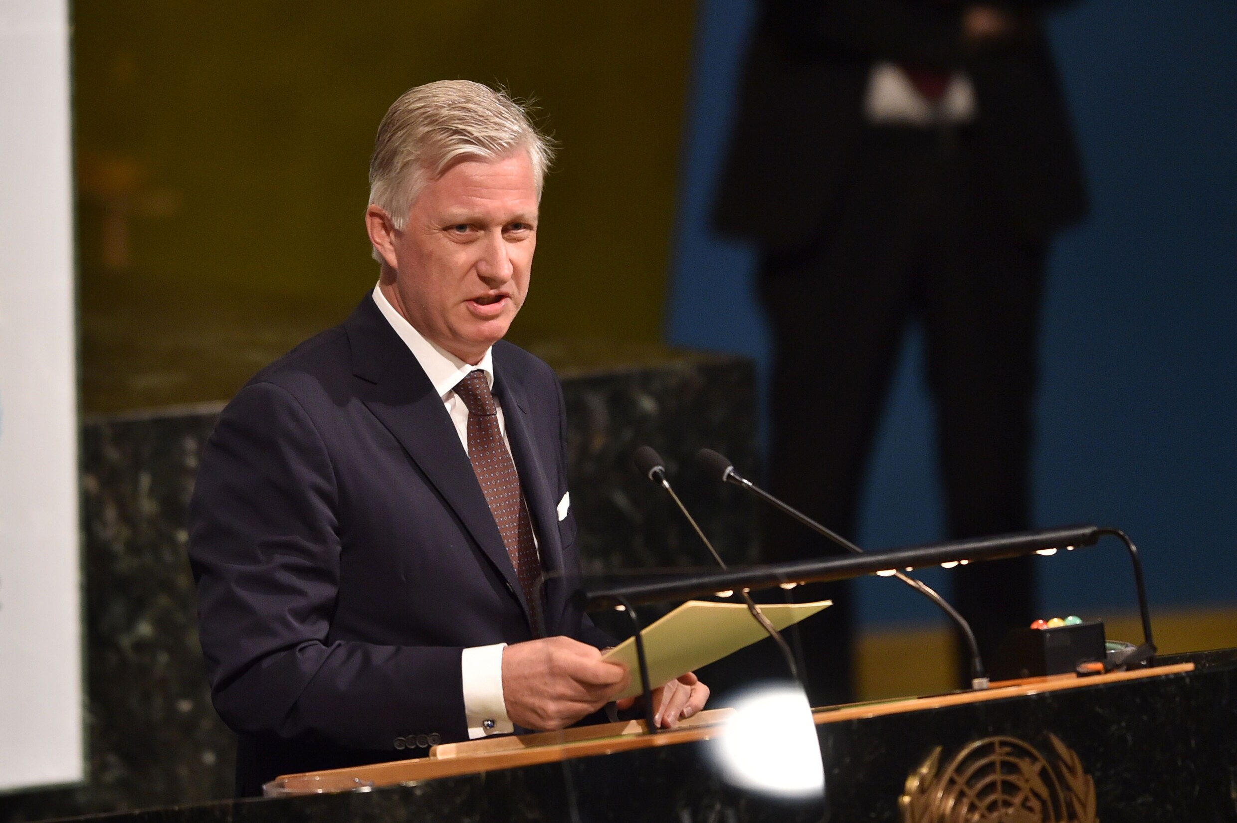 Koning Filip verkoopt België bij VN: “Ons land heeft geleden onder conflicten. Maar vrede is geen utopie”