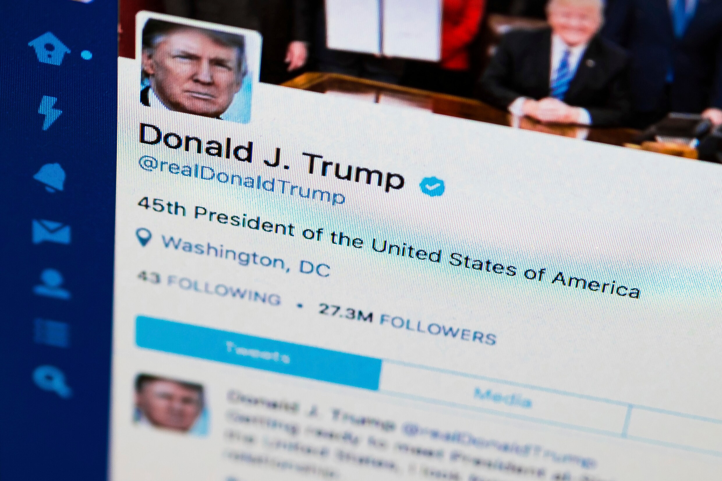 Trump mag niemand meer blokkeren op Twitter: dat druist in tegen de grondwet