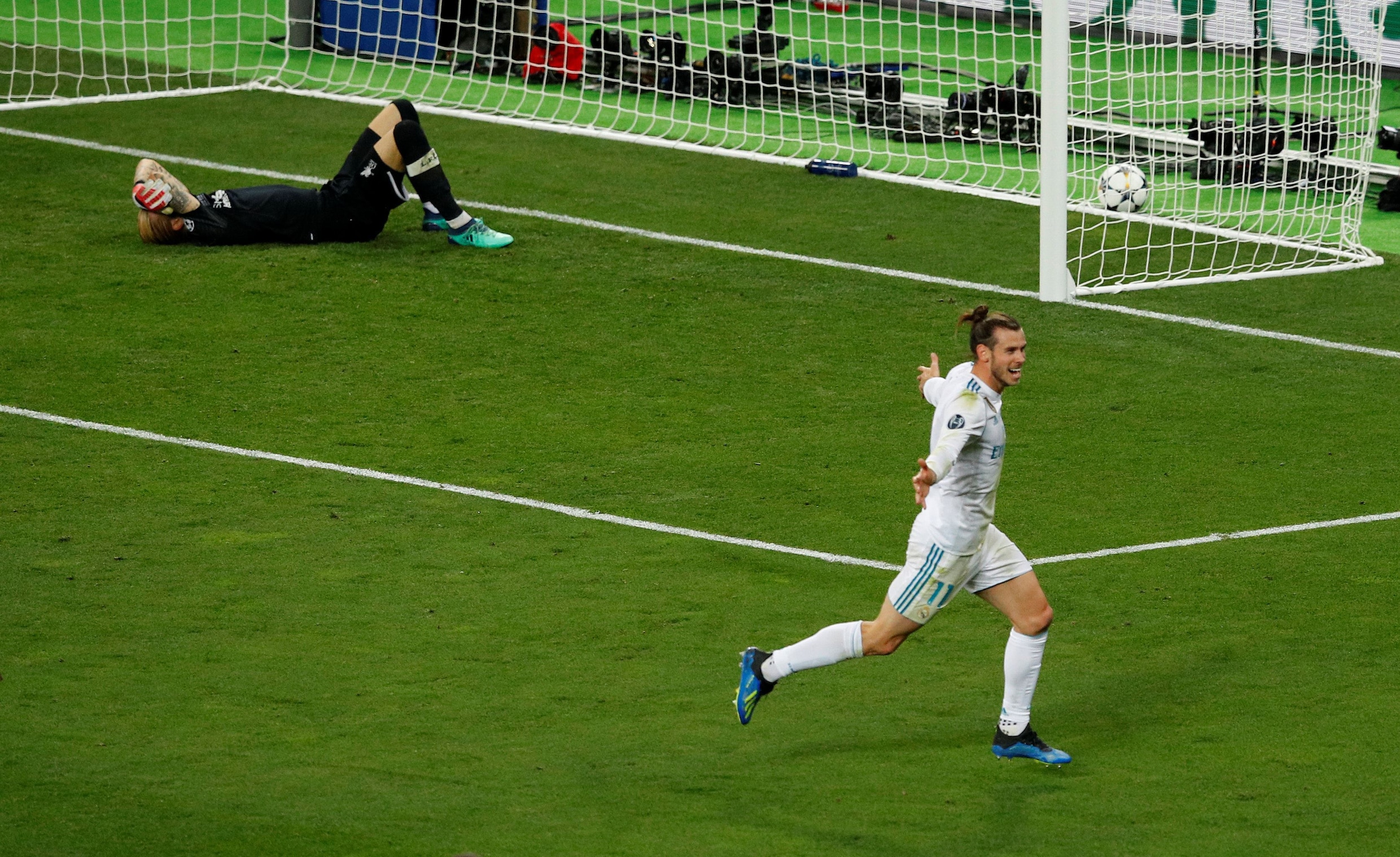 Gareth Bale bezorgt Real Madrid derde Champions League op rij, Karius de schlemiel