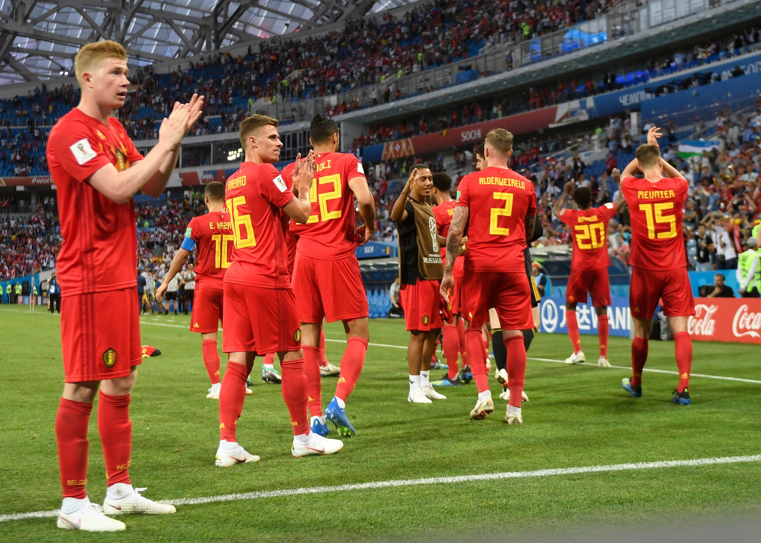 Buitenlandse media zien "logische overwinning" voor "zwaargewicht België"