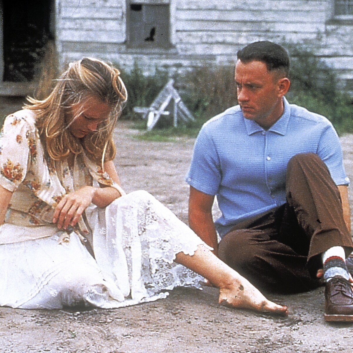 Kun je geloven dat we dit nog eens mogen doen?': Tom Hanks, Robin Wright en  Robert Zemeckis komen dertig jaar na 'Forrest Gump' weer samen | De Morgen