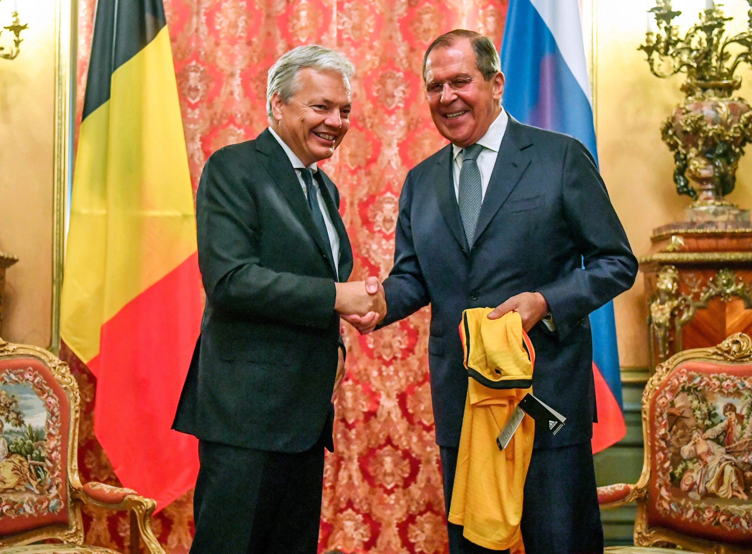Reynders ontmoet Russische ambtsgenoot Lavrov
