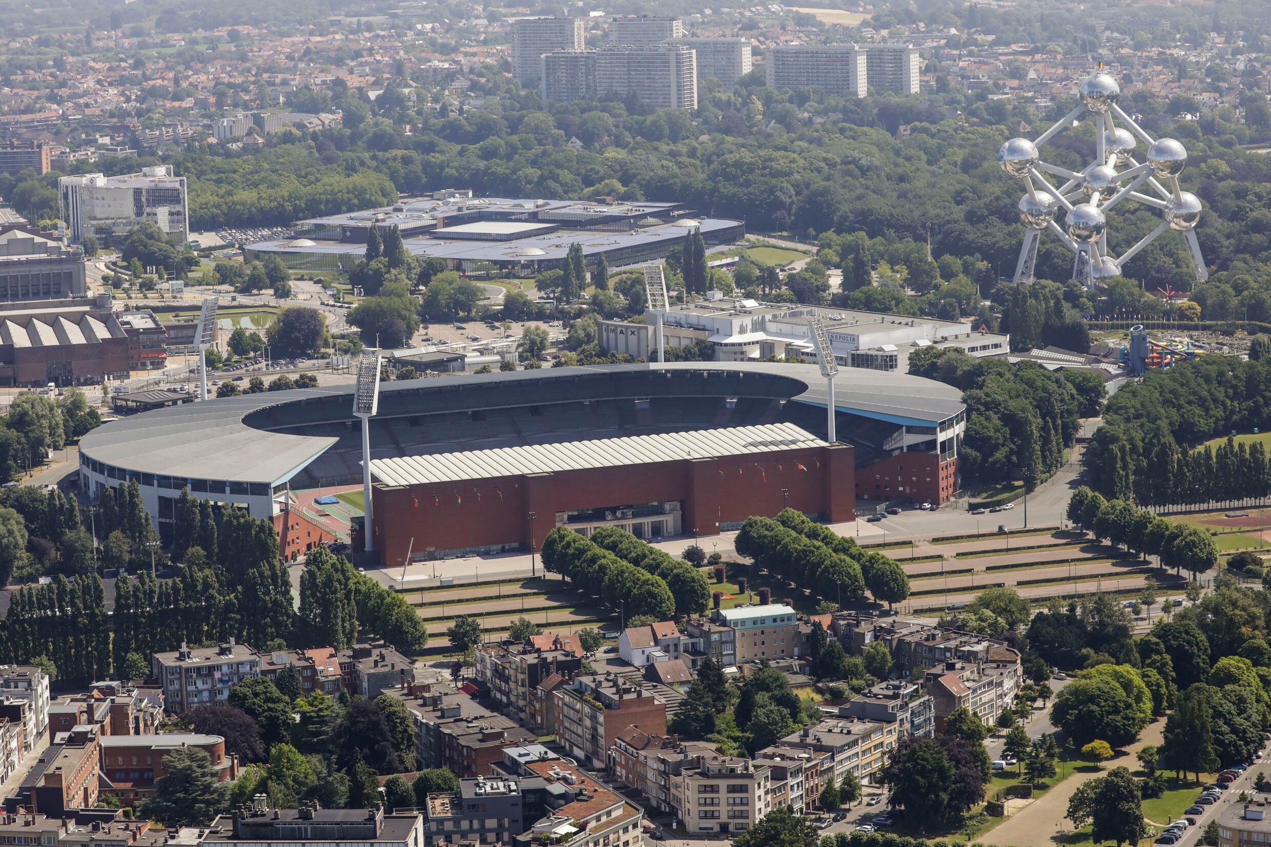 Nieuw plan voor renovatie Koning Boudewijnstadion