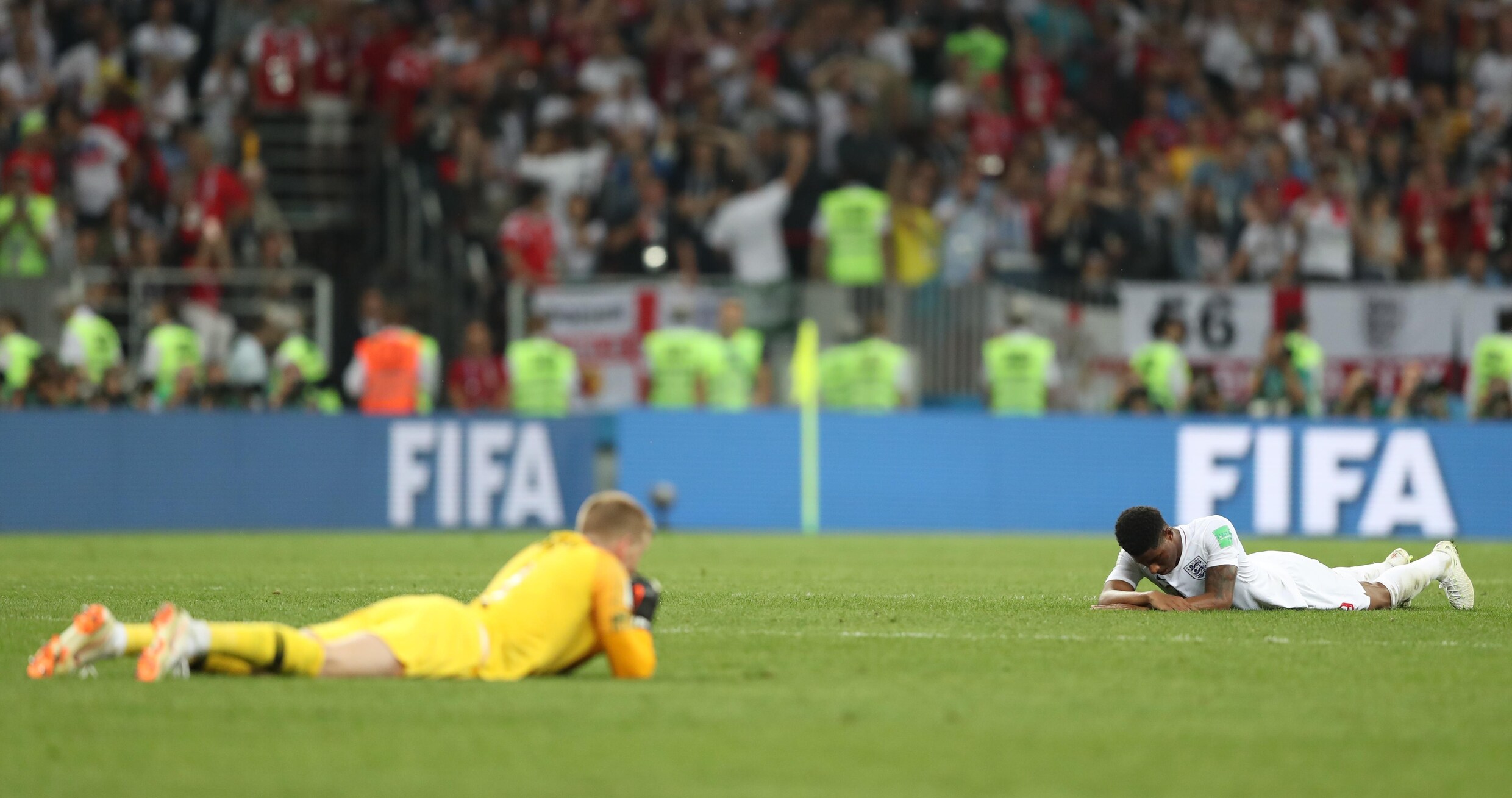 Verrassende Kroaten stoten door naar WK-finale na 2-1 winst tegen Engeland