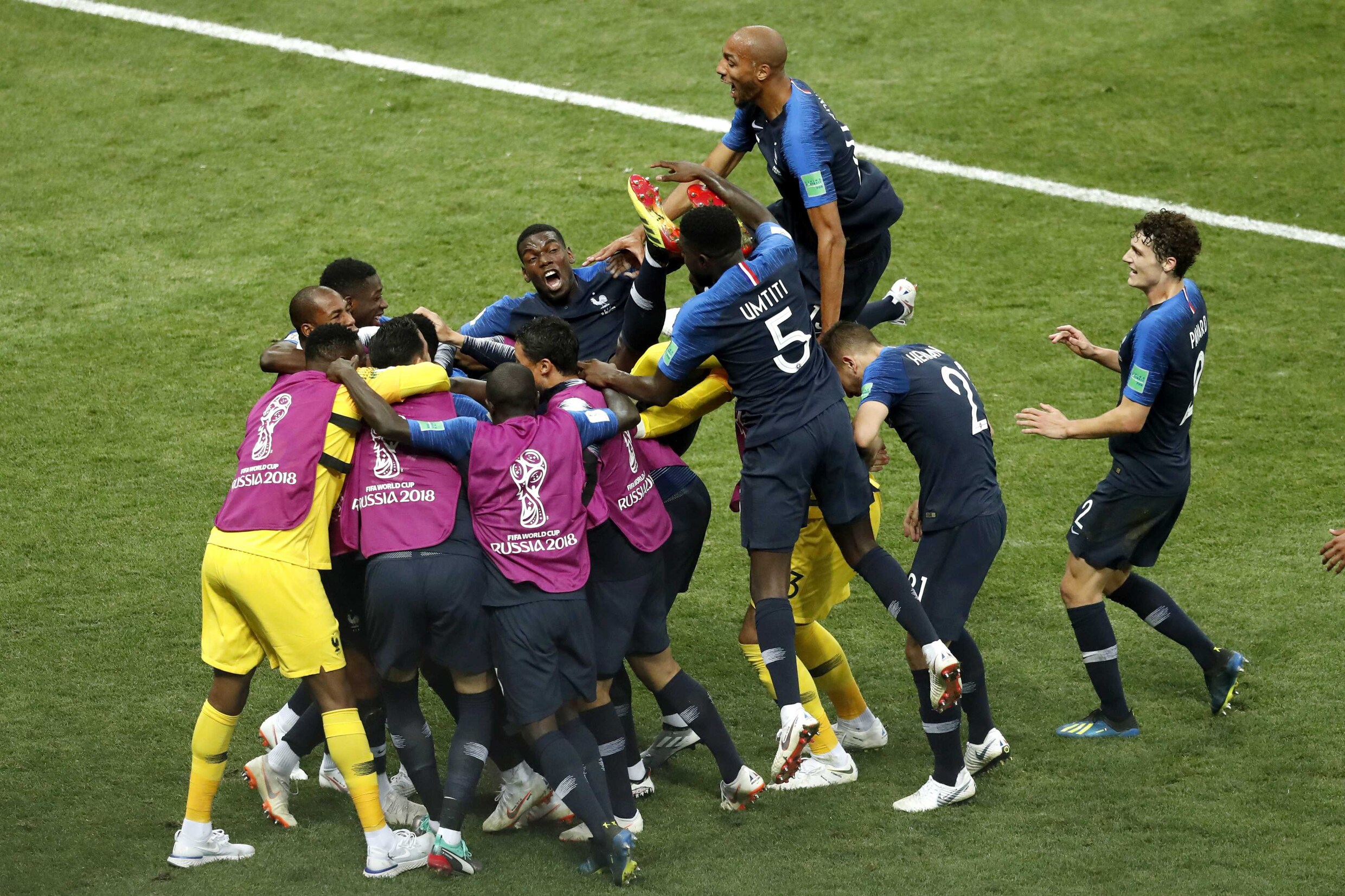 Frankrijk klopt Kroatië en is voor de tweede keer wereldkampioen