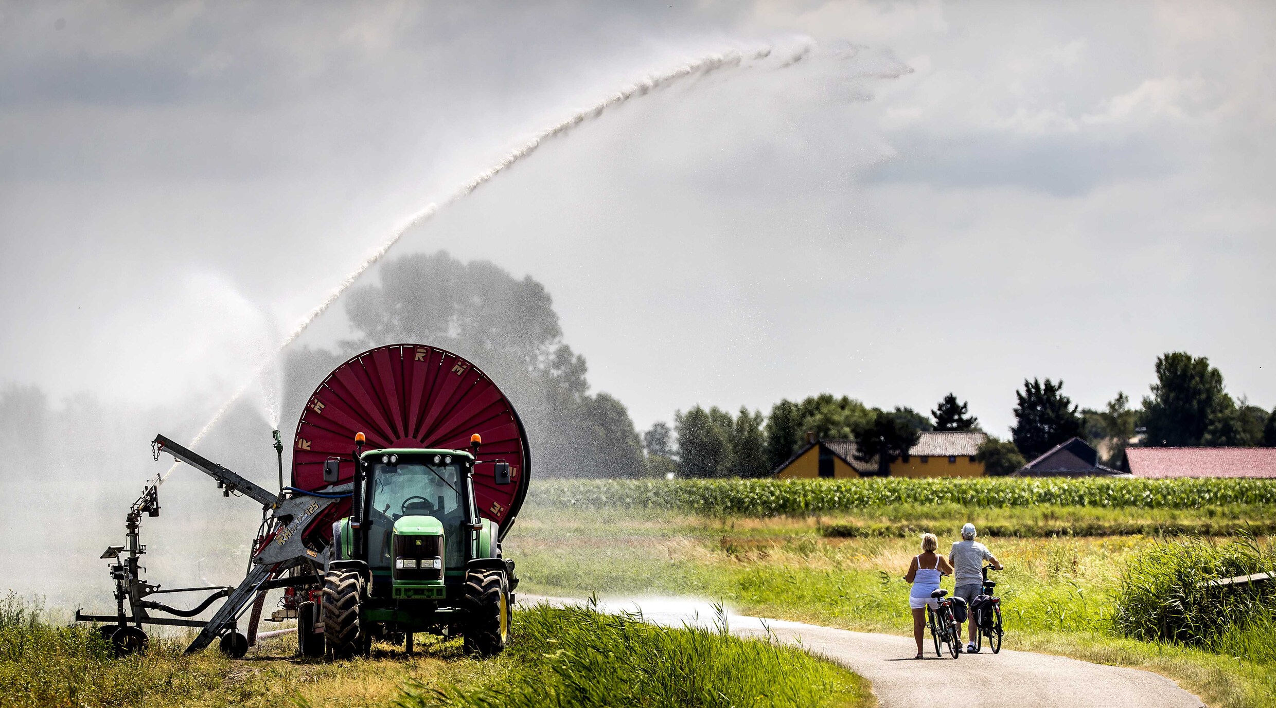 Maatregelen tegen droogte in Oost- en West-Vlaanderen
