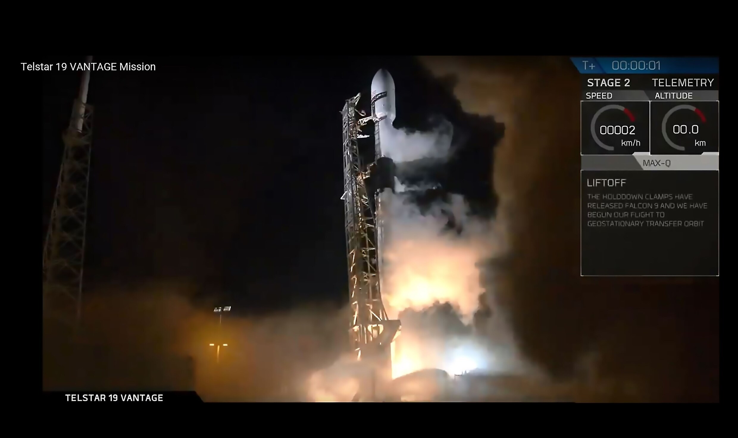 SpaceX lanceert zwaarste commerciële communicatiesatelliet ooit