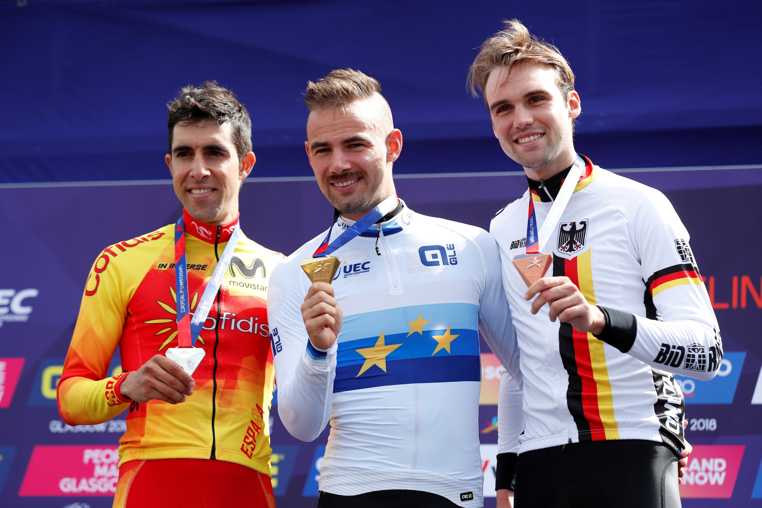 Victor Campenaerts kroont zich opnieuw tot Europees kampioen tijdrijden