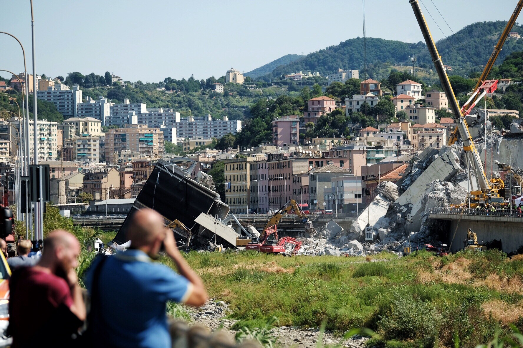 Twee maanden nadat brug instortte, mogen inwoners van Genua hun spullen ophalen