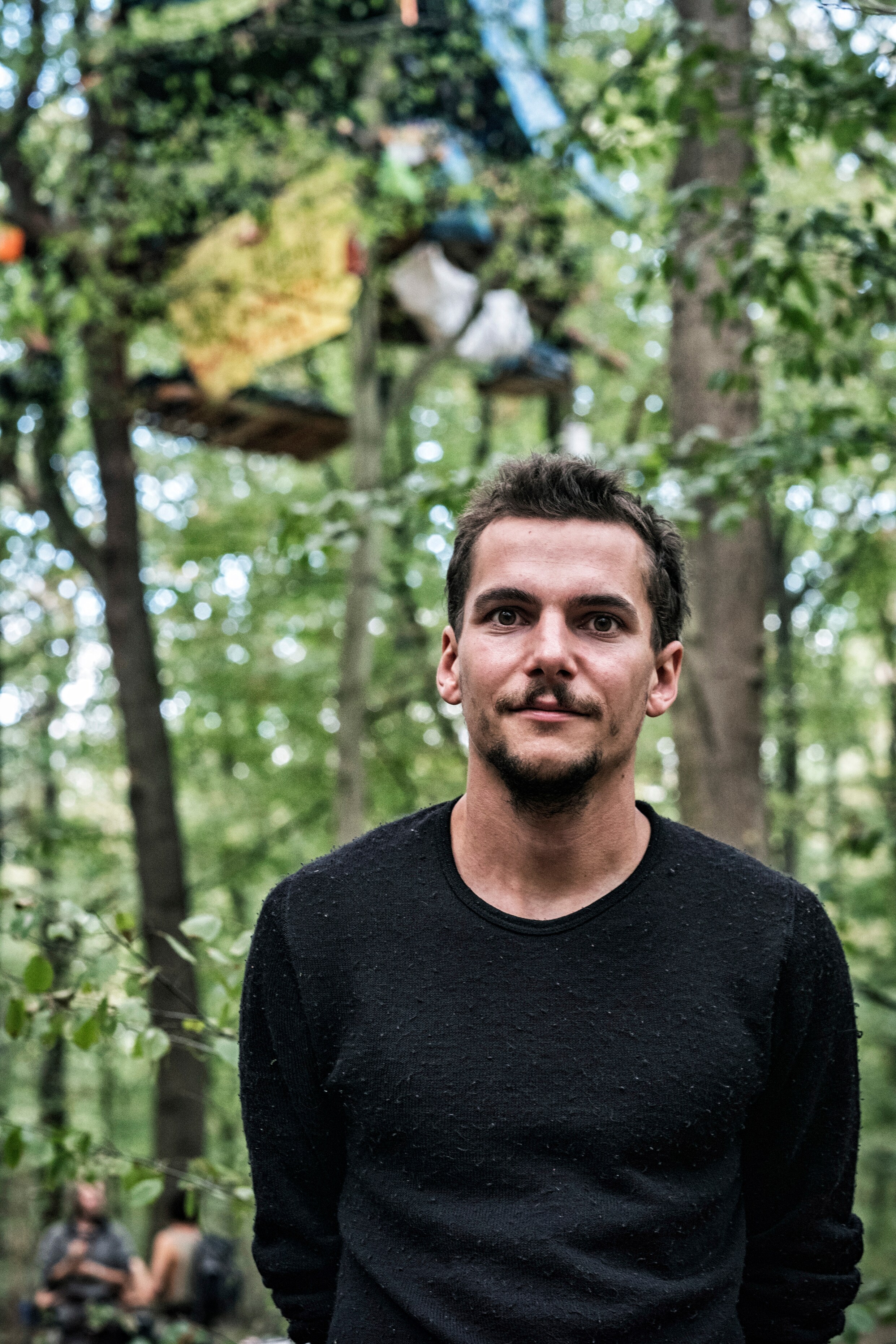 Twee dagen bij de actievoerders in het Hambacherwoud: 