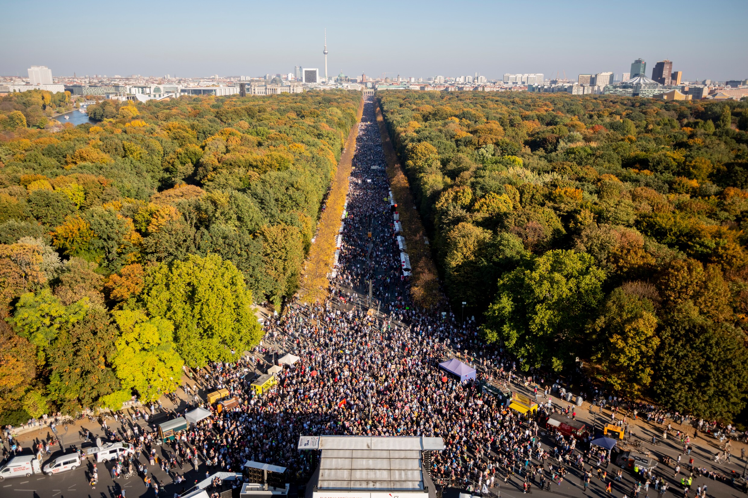 150.000 mensen manifesteren in Berlijn tegen racisme