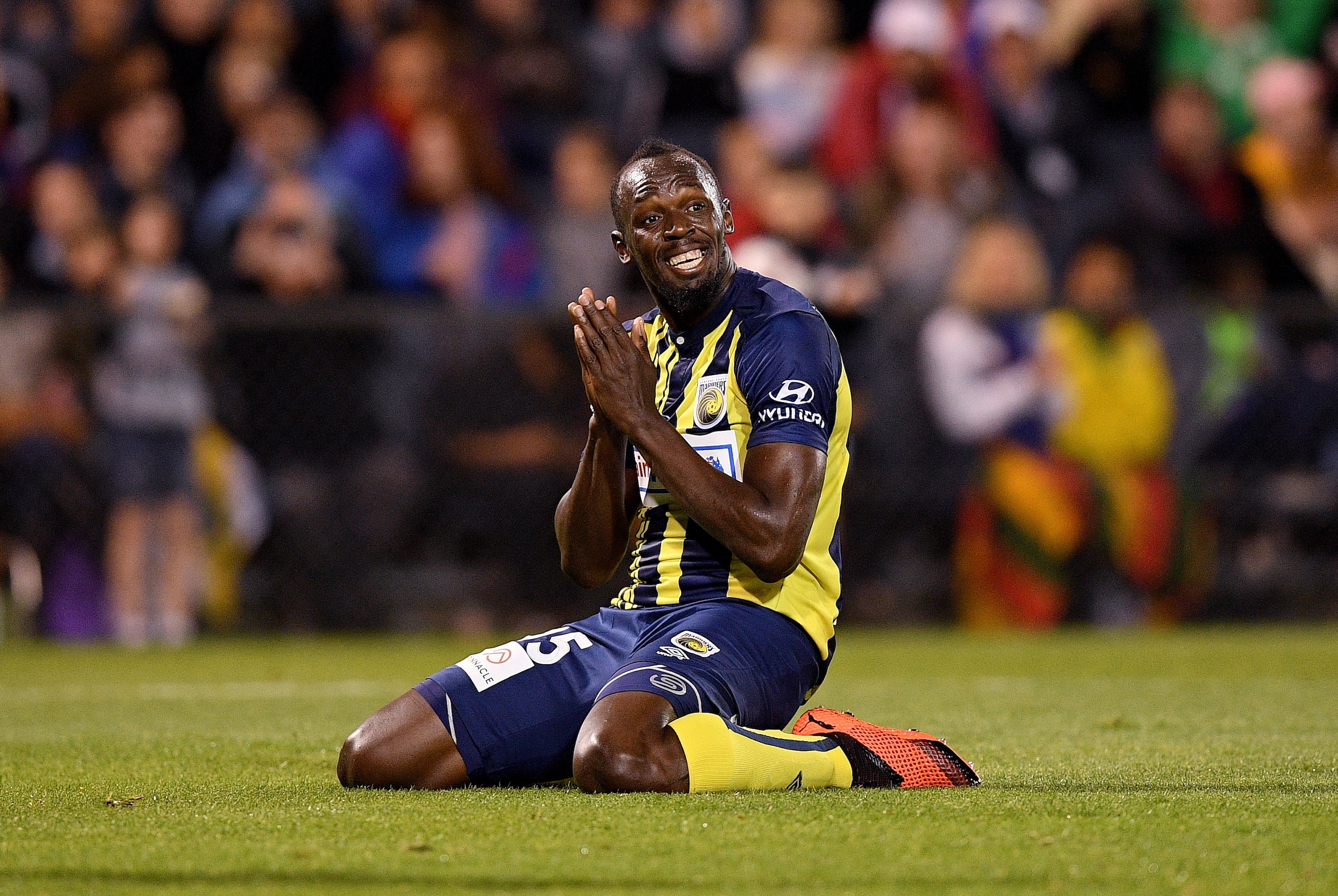 Usain Bolt droomt niet langer van carrière als profvoetballer