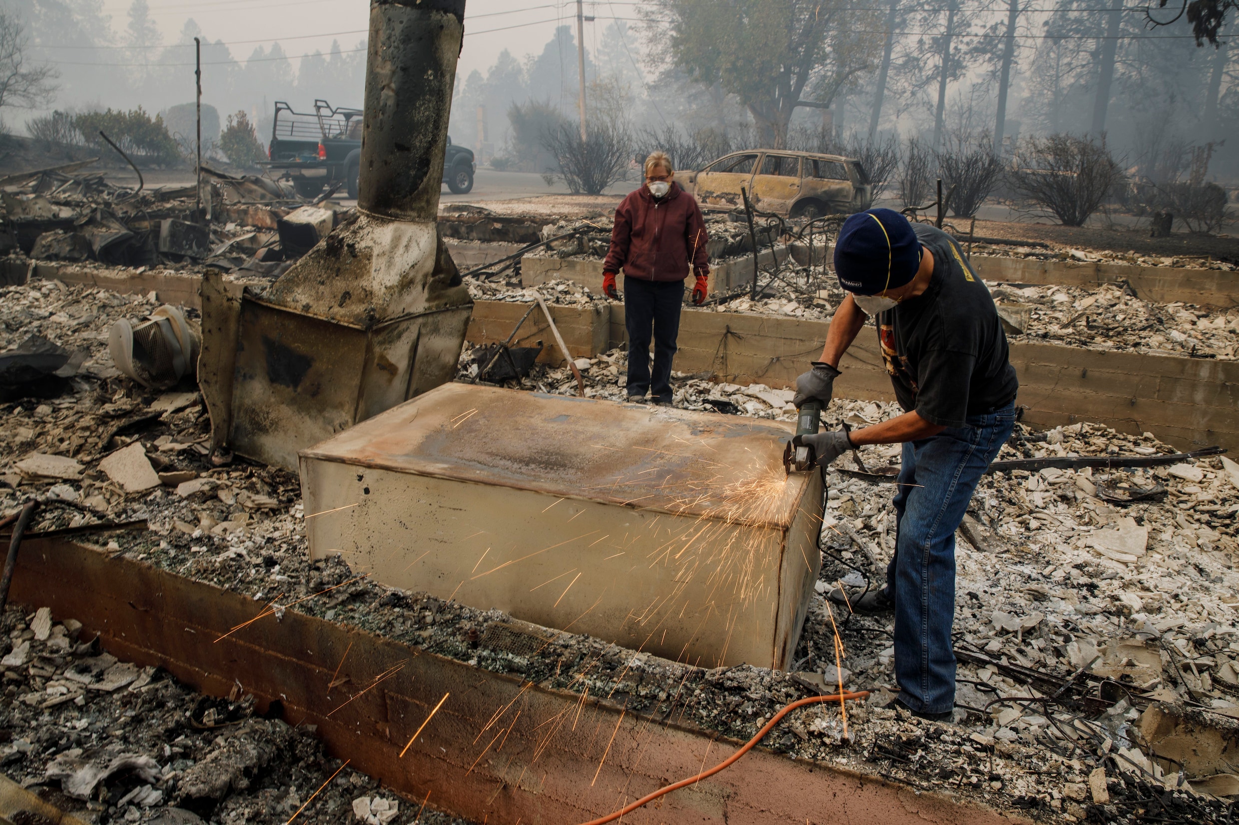 Aantal vermisten van dodelijkste bosbrand ooit in Californië verdriedubbeld
